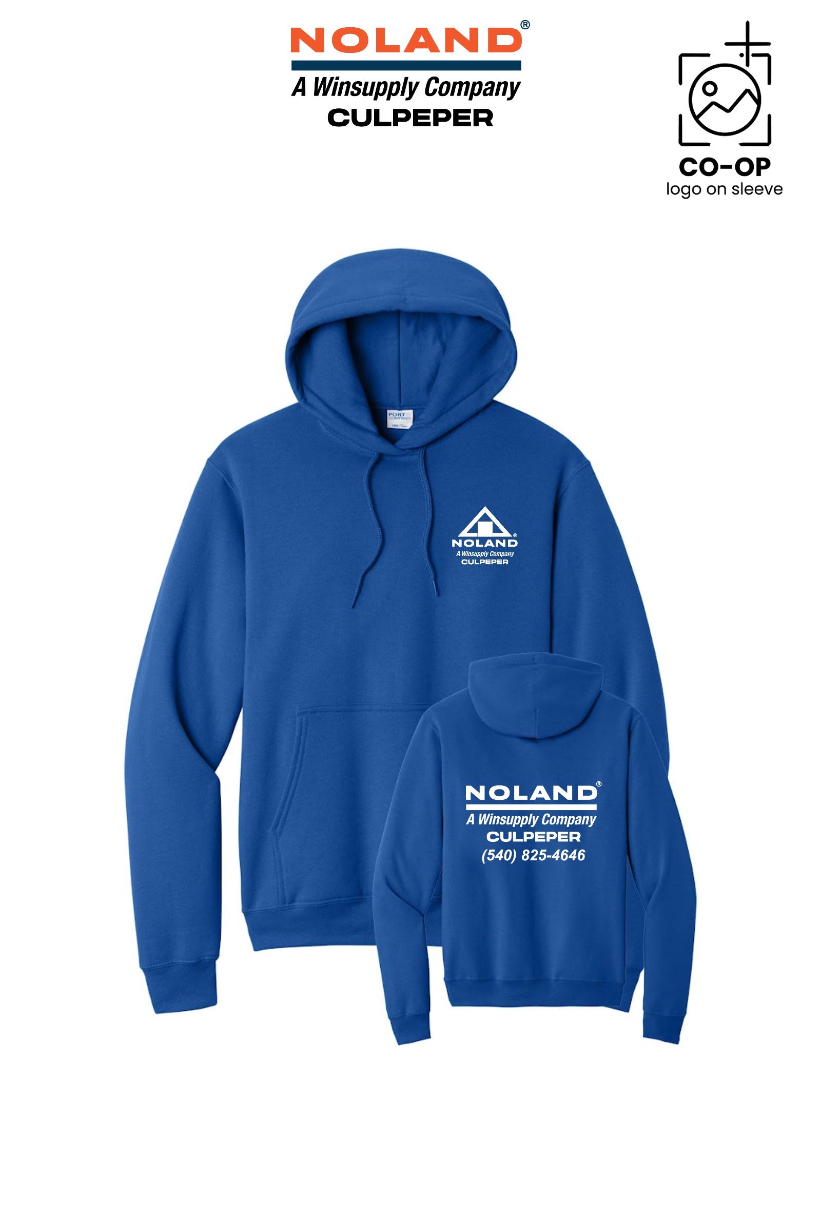Port & Co™ Core Fleece Pullover Hooded Sweatshirt - Culpeper Noland