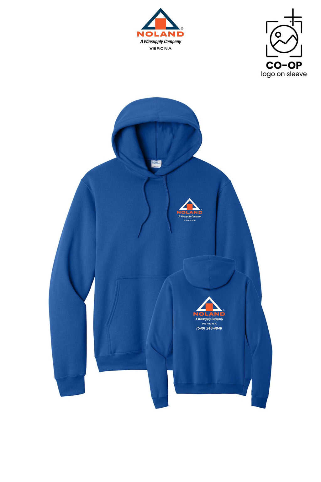Port & Co™ Core Fleece Pullover Hooded Sweatshirt - Verona Noland