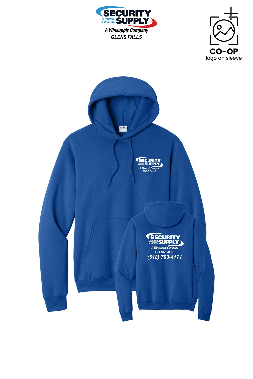 Port & Co™ Core Fleece Pullover Hooded Sweatshirt - SPHS Glens Falls