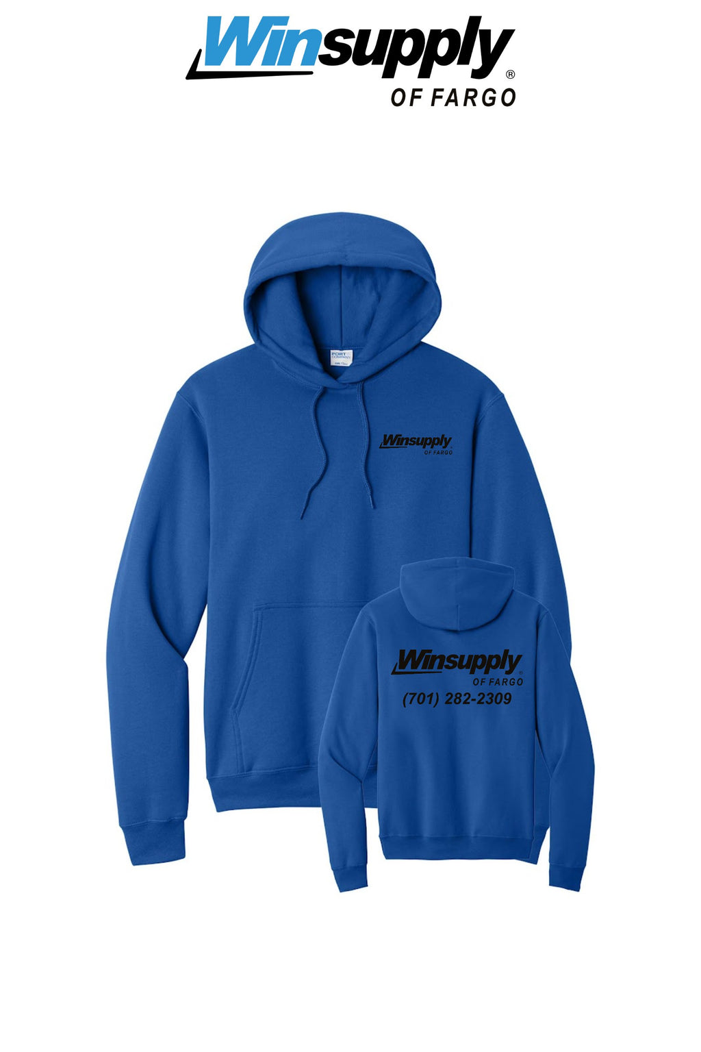 Port & Co™ Core Fleece Pullover Hooded Sweatshirt - Winsupply of Fargo