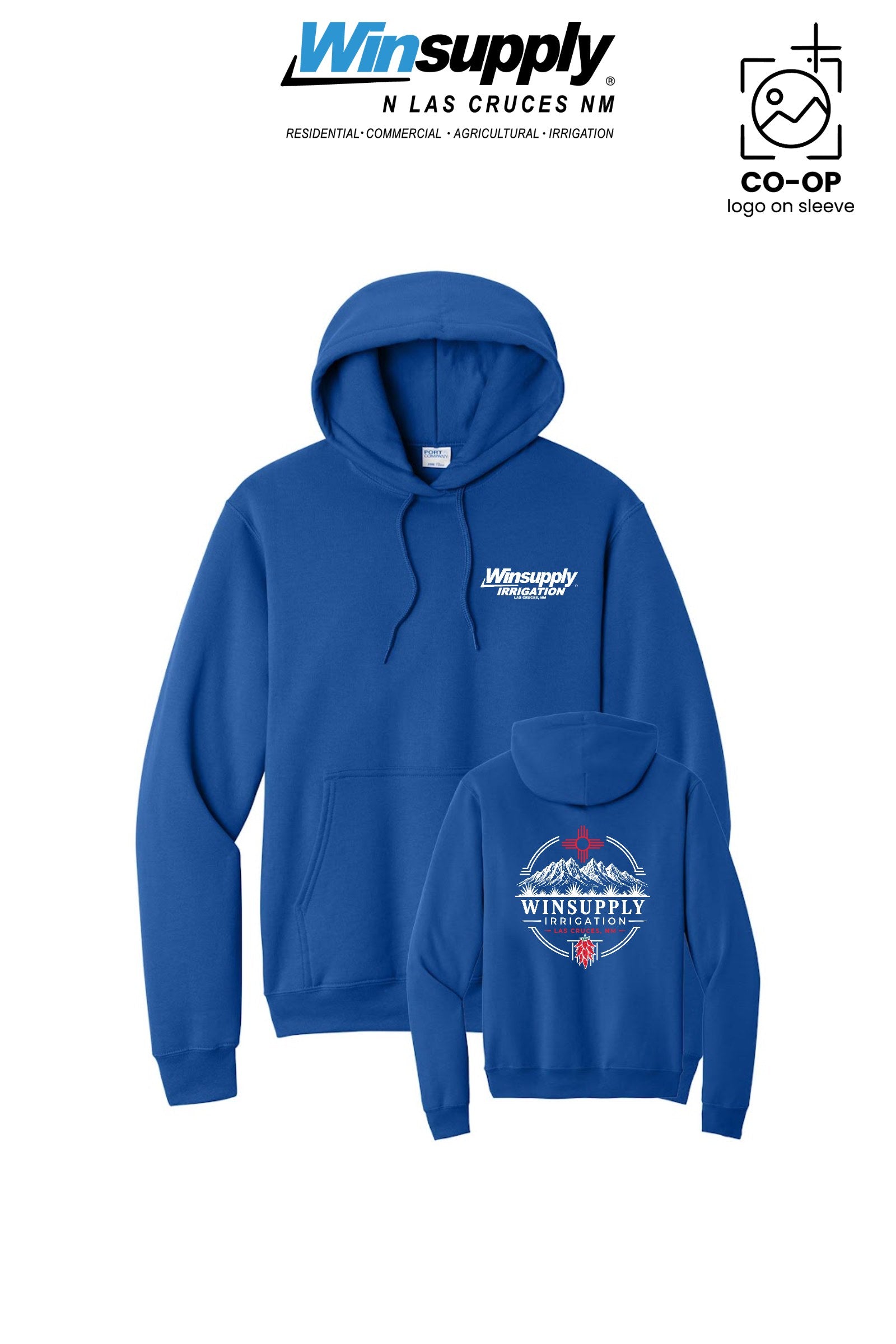 Port & Co™ Core Fleece Pullover Hooded Sweatshirt - Winsupply N Las Cruces NM