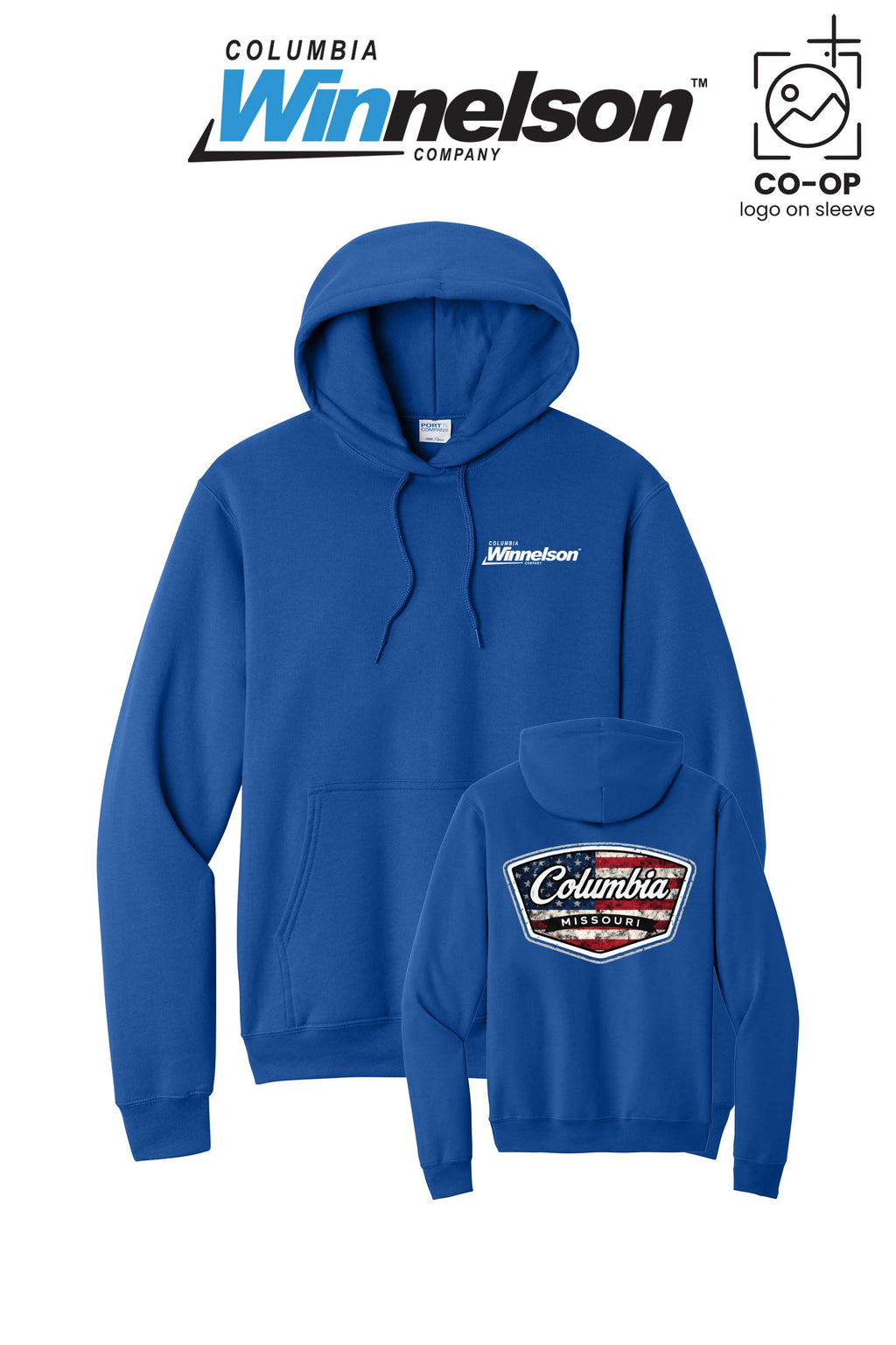 Port & Co™ Core Fleece Pullover Hooded Sweatshirt - Columbia MO Winnelson
