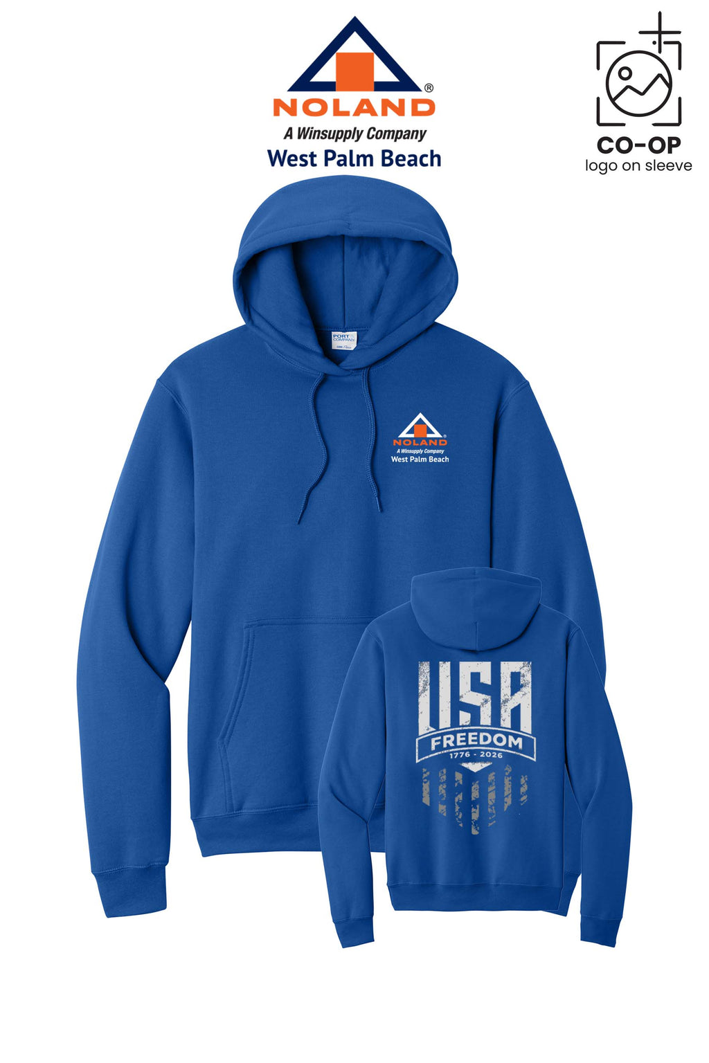 Port & Co™ Core Fleece Pullover Hooded Sweatshirt - Noland West Palm Beach