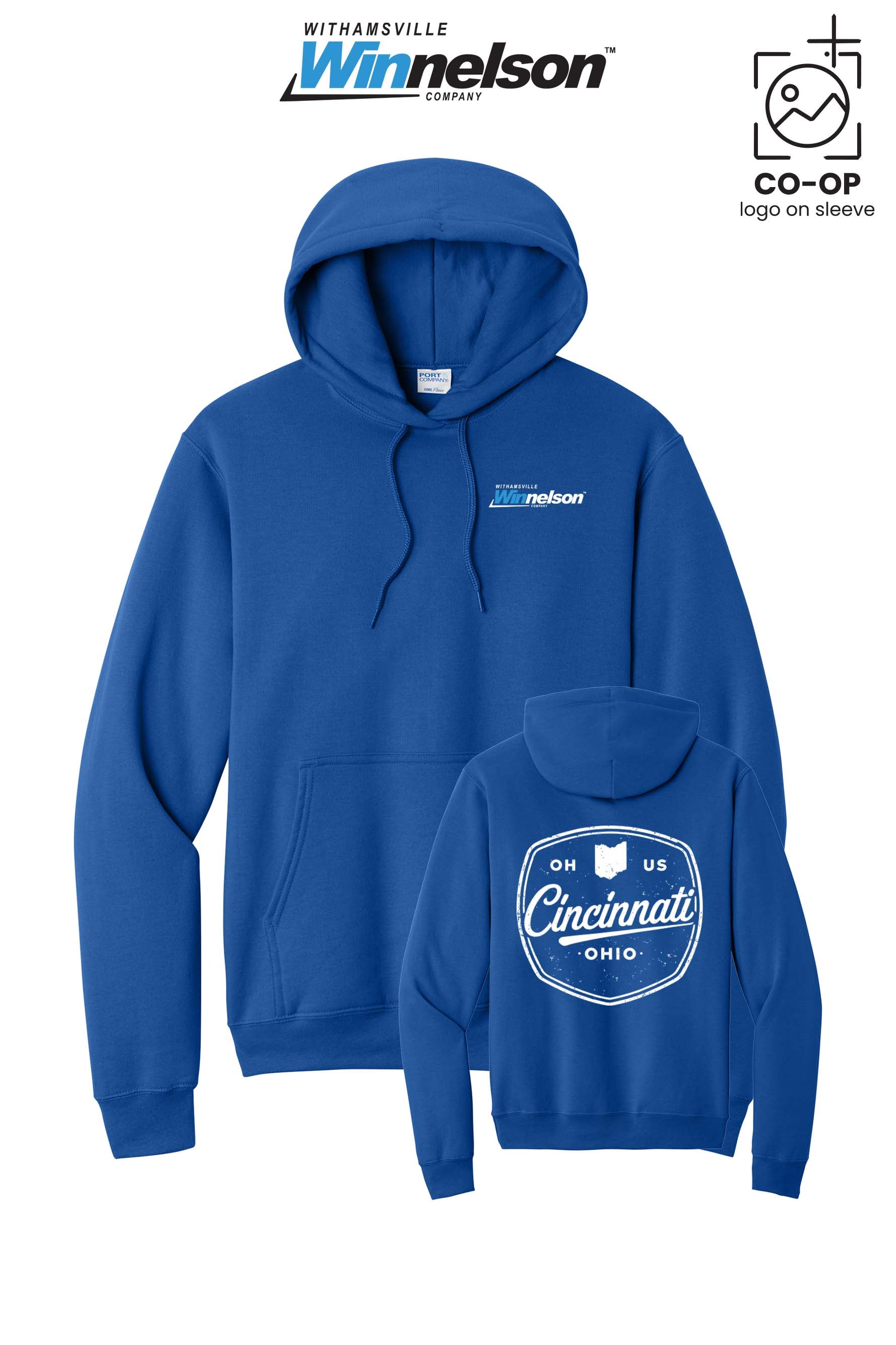Port & Co™ Core Fleece Pullover Hooded Sweatshirt - Withamsville Winnelson