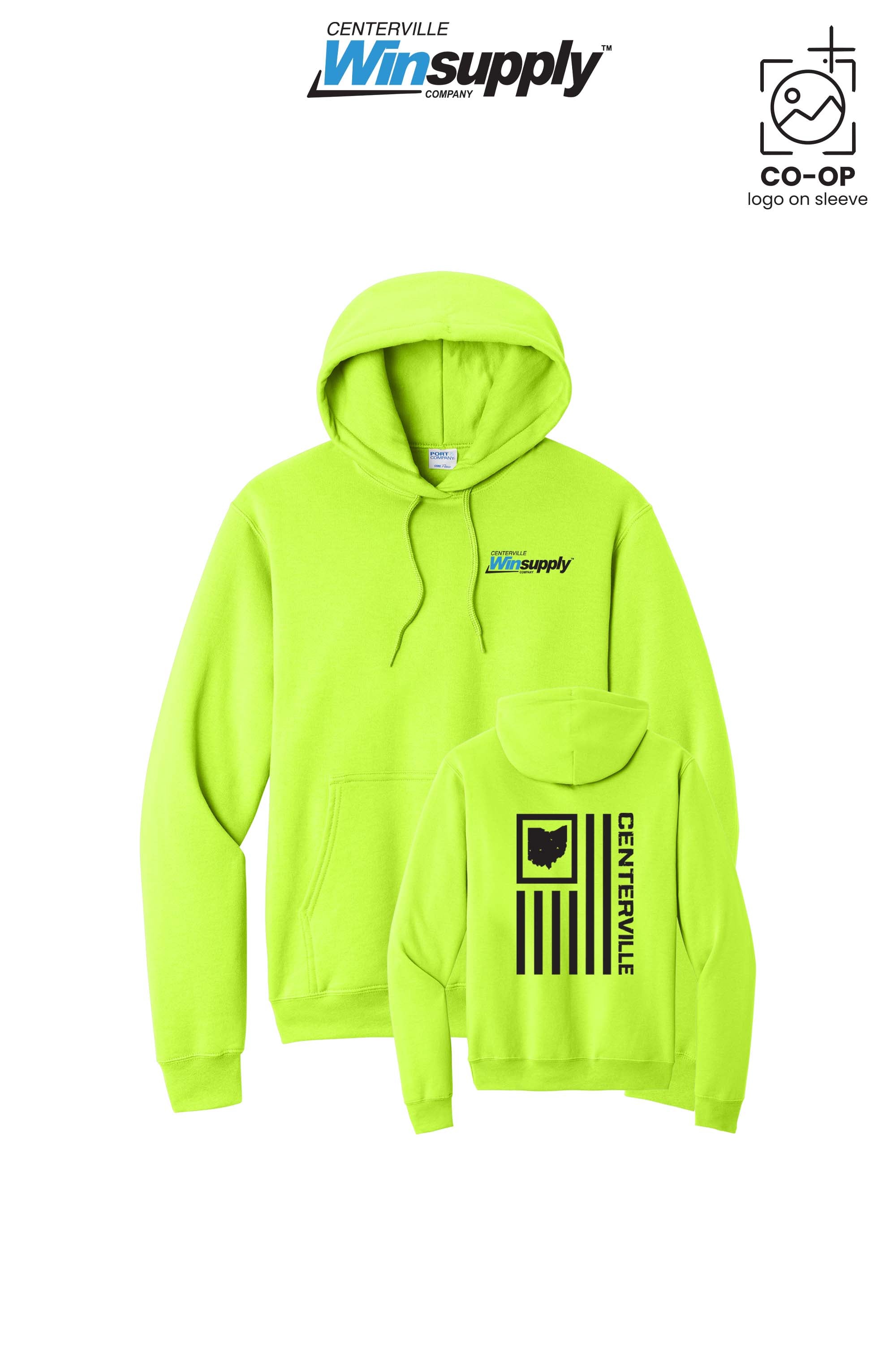 Port & Co™ Core Fleece Pullover Hooded Sweatshirt - Winsupply Centerville OH