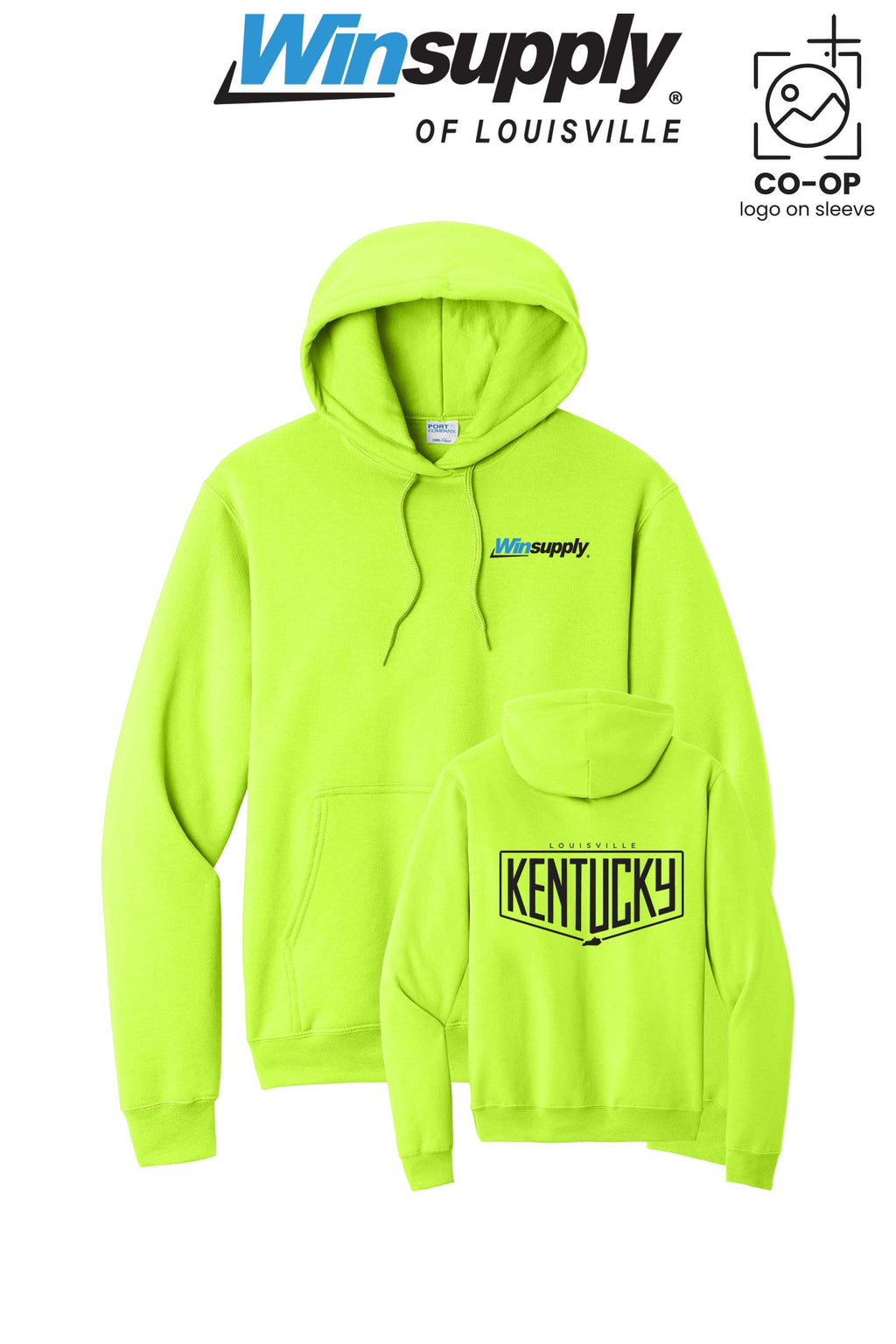 Port & Co™ Core Fleece Pullover Hooded Sweatshirt - Winsupply of Louisville KY