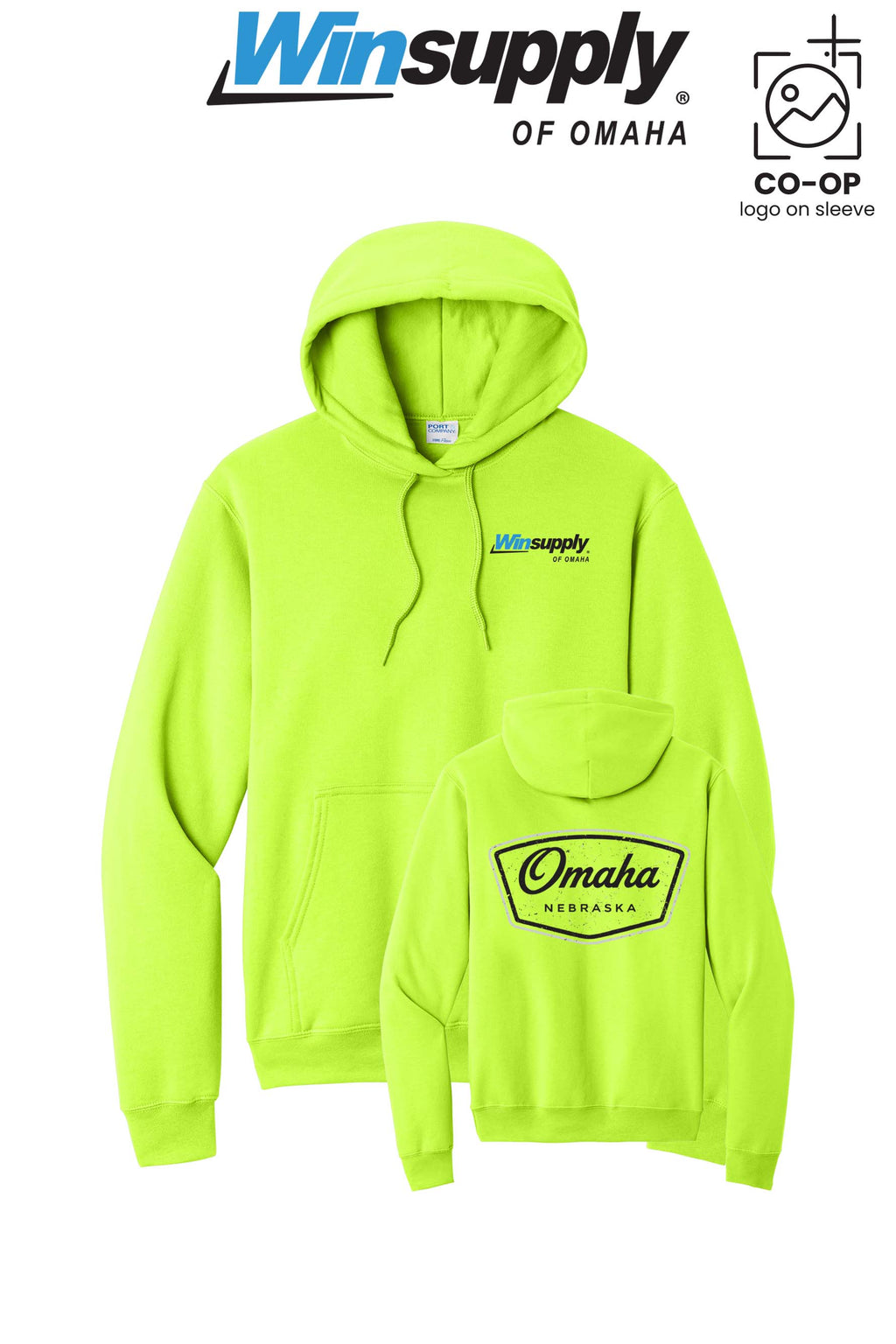 Port & Co™ Core Fleece Pullover Hooded Sweatshirt - Winsupply of Omaha