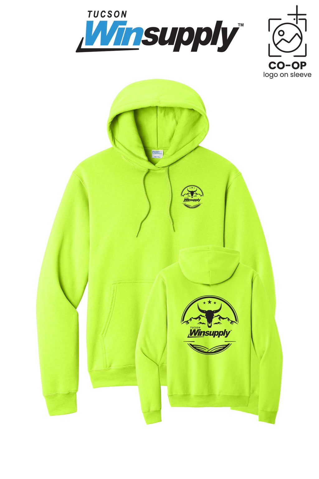 Port & Co™ Core Fleece Pullover Hooded Sweatshirt - Winsupply Tucson AZ