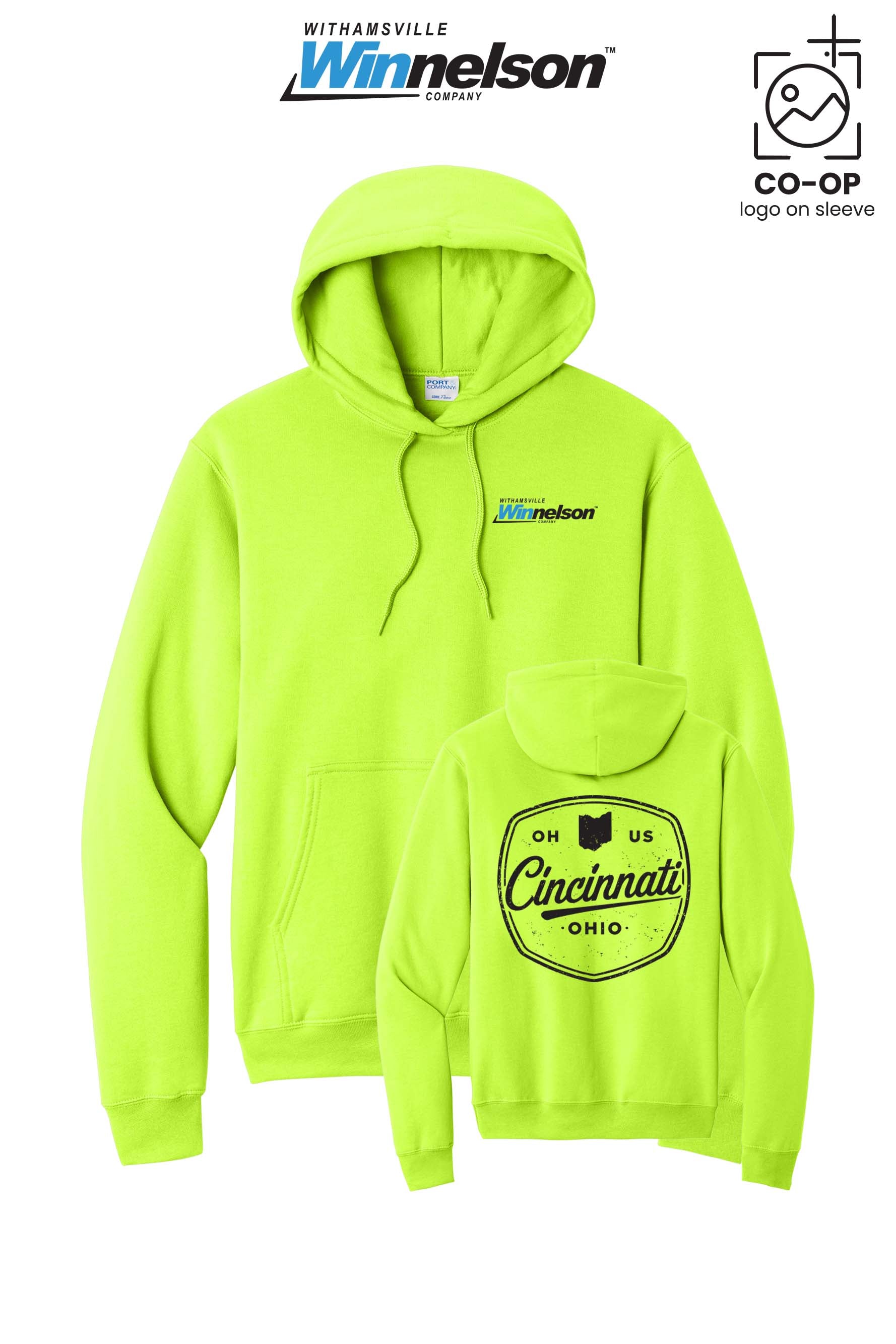 Port & Co™ Core Fleece Pullover Hooded Sweatshirt - Withamsville Winnelson