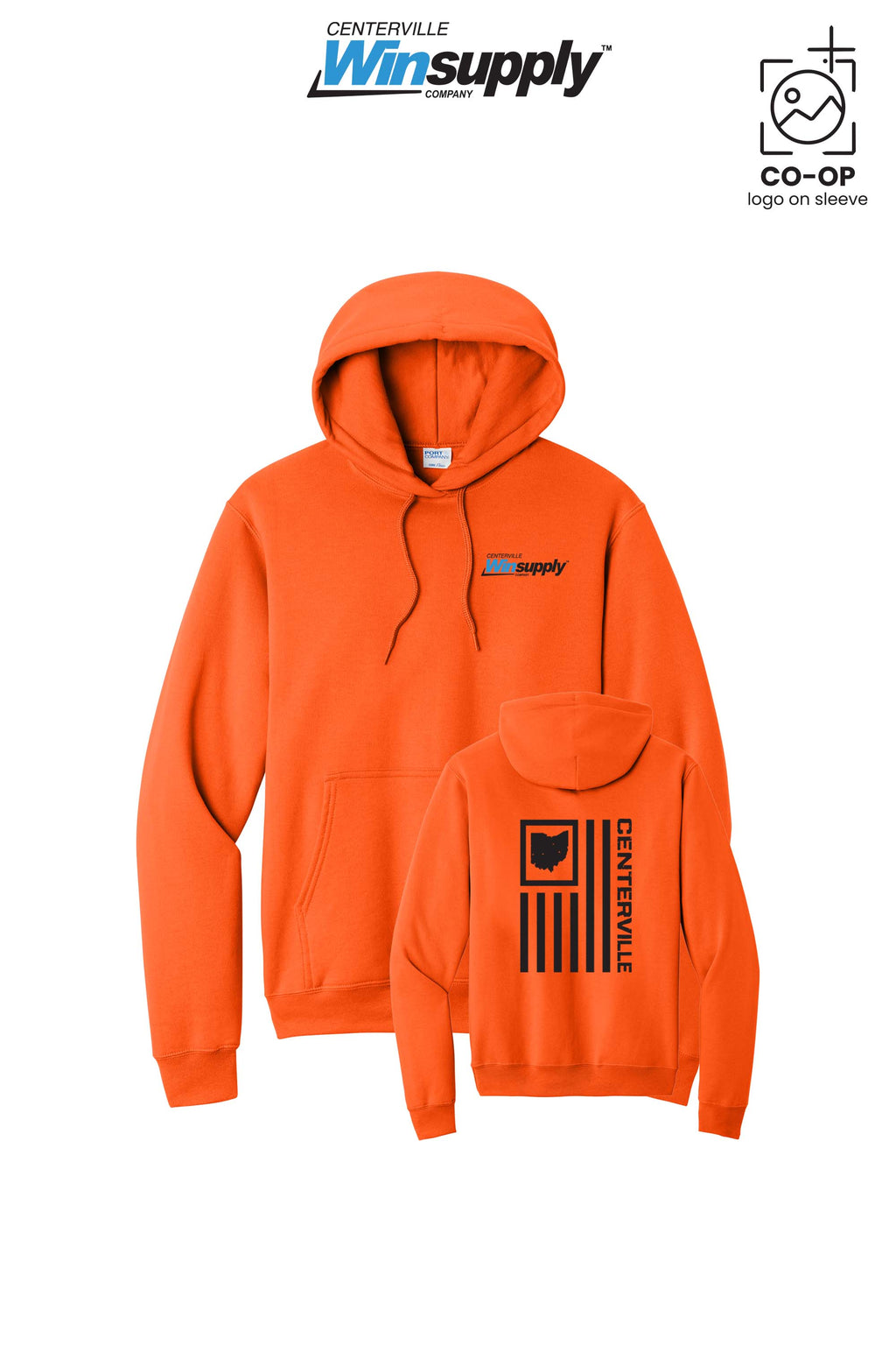Port & Co™ Core Fleece Pullover Hooded Sweatshirt - Winsupply Centerville OH