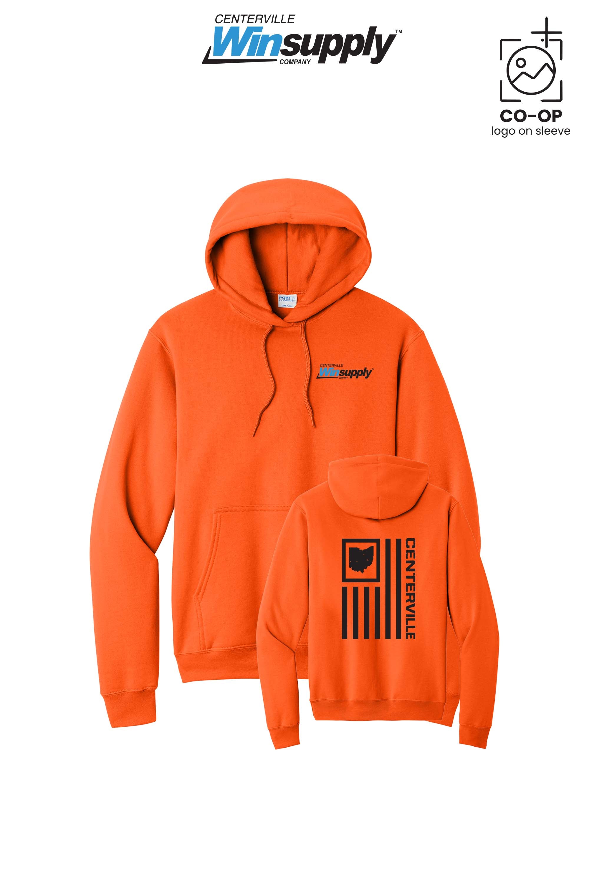 Port & Co™ Core Fleece Pullover Hooded Sweatshirt - Winsupply Centerville OH