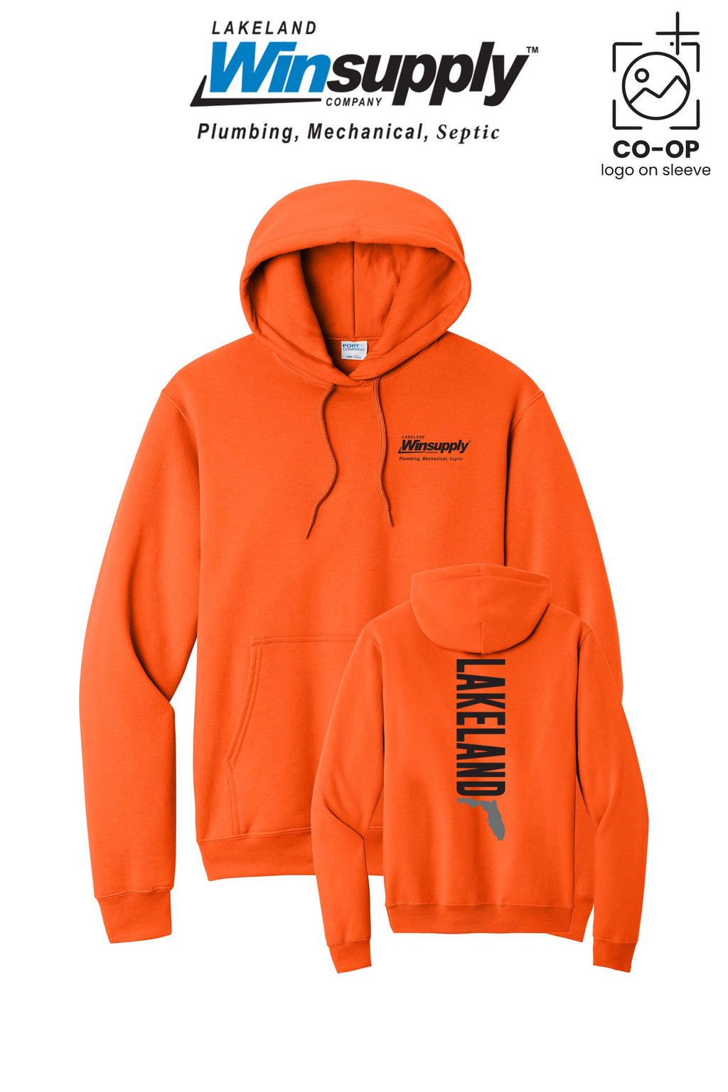 Port & Co™ Core Fleece Pullover Hooded Sweatshirt - Lakeland Winsupply