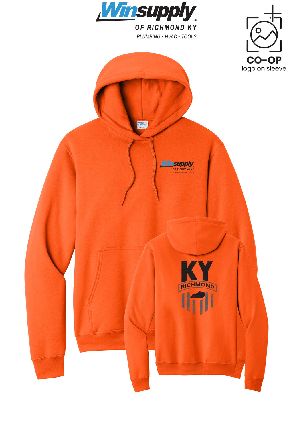 Port & Co™ Core Fleece Pullover Hooded Sweatshirt - Winsupply of Richmond KY