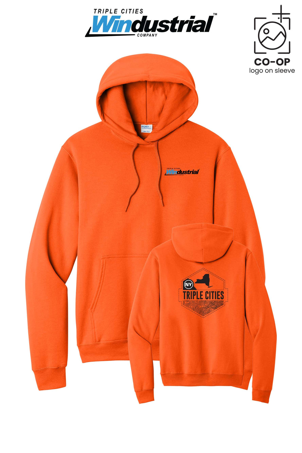 Port & Co™ Core Fleece Pullover Hooded Sweatshirt - Windustrial Triple Cities