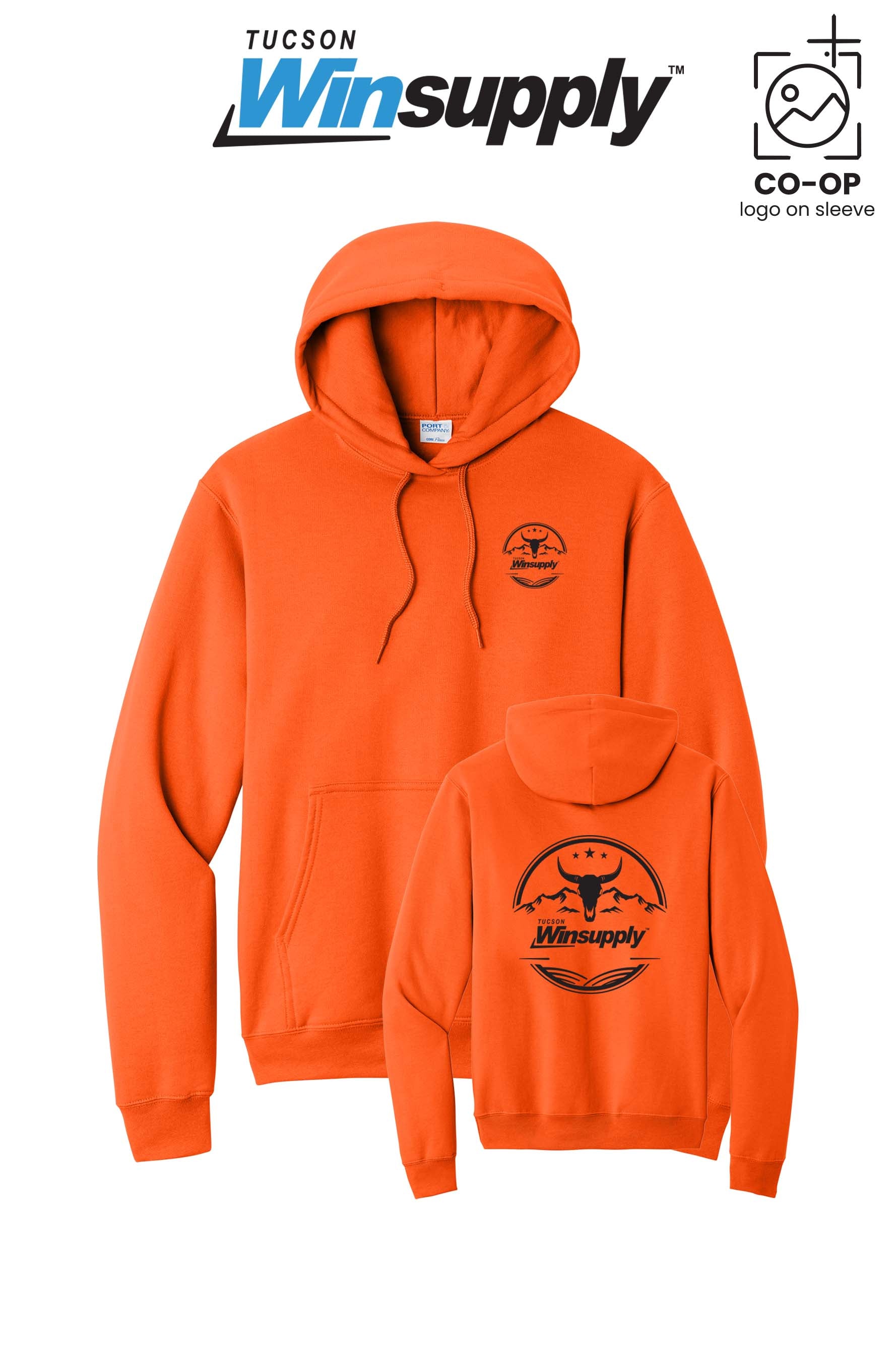 Port & Co™ Core Fleece Pullover Hooded Sweatshirt - Winsupply Tucson AZ
