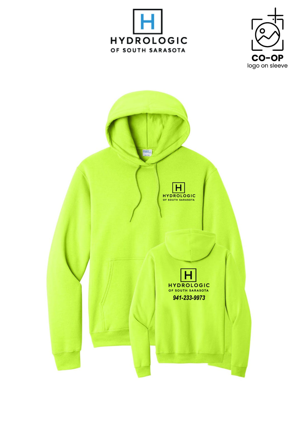 Port & Co™ Core Fleece Pullover Hooded Sweatshirt - Winsupply Sarasota FL Co.