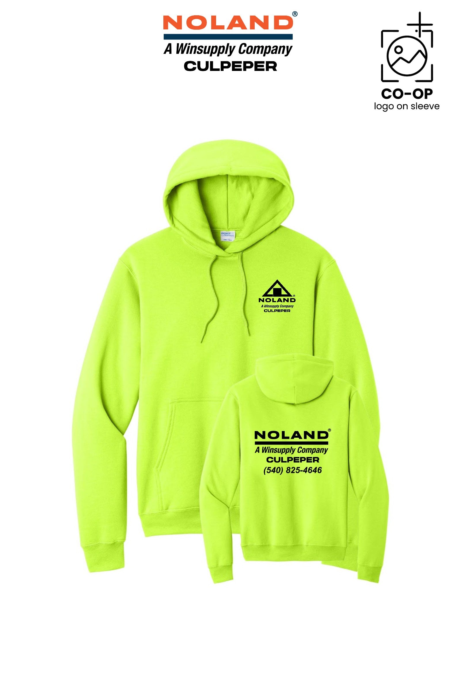 Port & Co™ Core Fleece Pullover Hooded Sweatshirt - Culpeper Noland