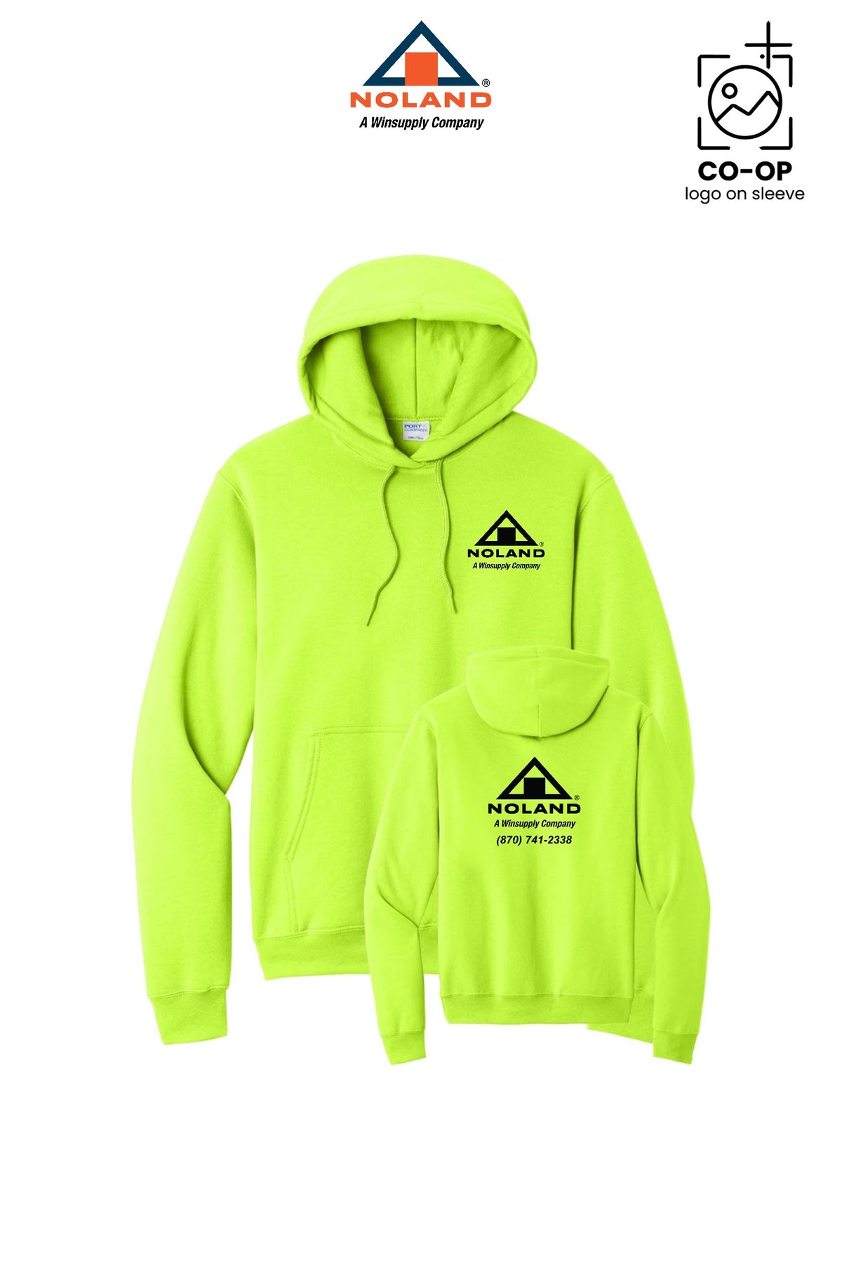Port & Co™ Core Fleece Pullover Hooded Sweatshirt - Harrison Noland
