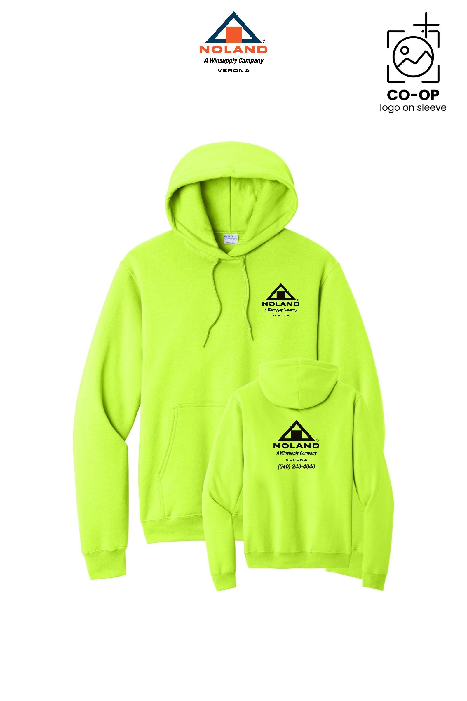 Port & Co™ Core Fleece Pullover Hooded Sweatshirt - Verona Noland