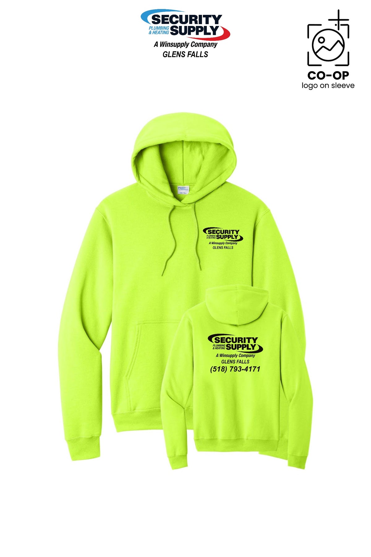 Port & Co™ Core Fleece Pullover Hooded Sweatshirt - SPHS Glens Falls