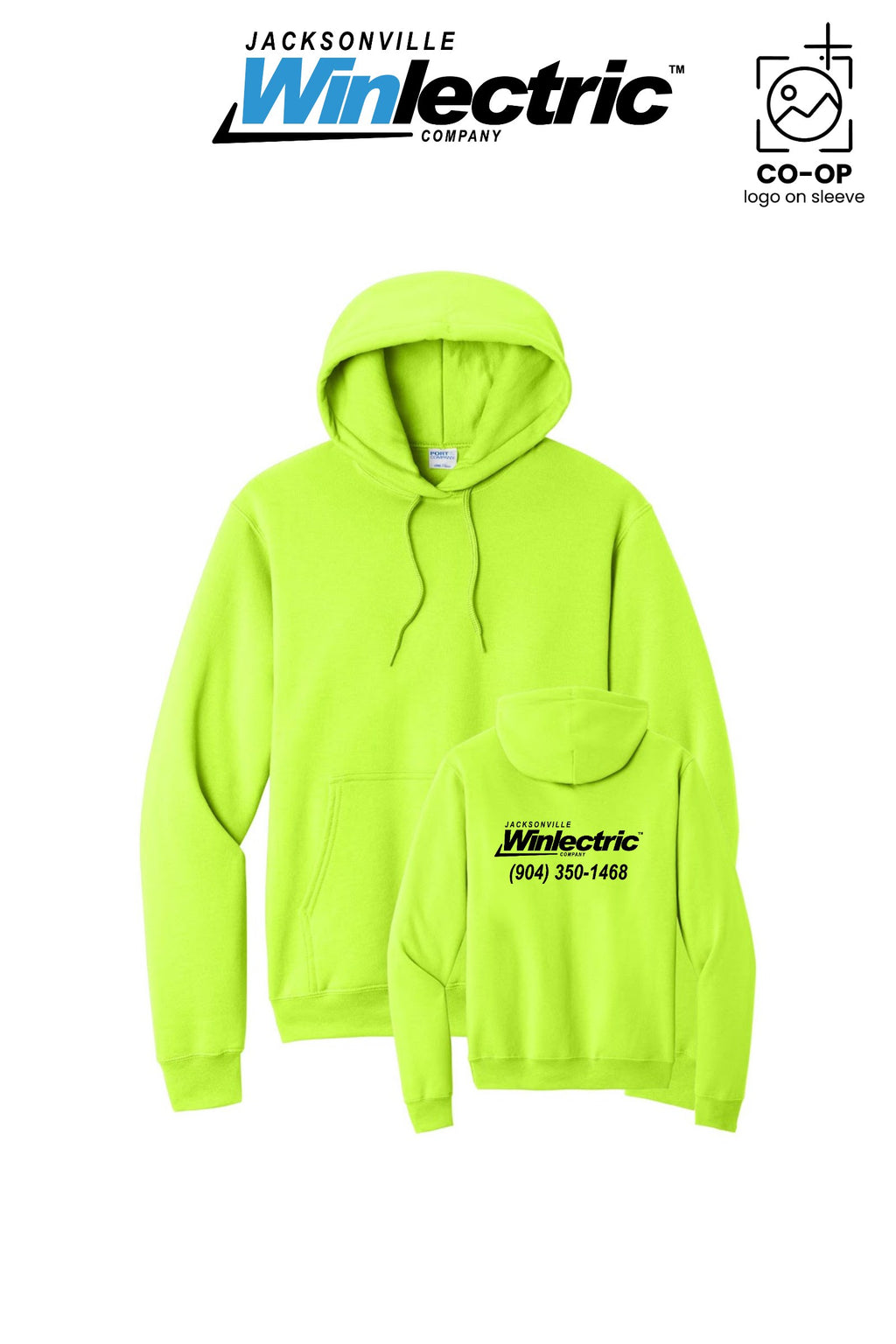 Port & Co™ Core Fleece Pullover Hooded Sweatshirt - Jacksonville Winlectric