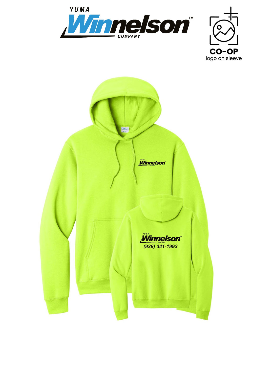 Port & Co™ Core Fleece Pullover Hooded Sweatshirt - Yuma Winnelson