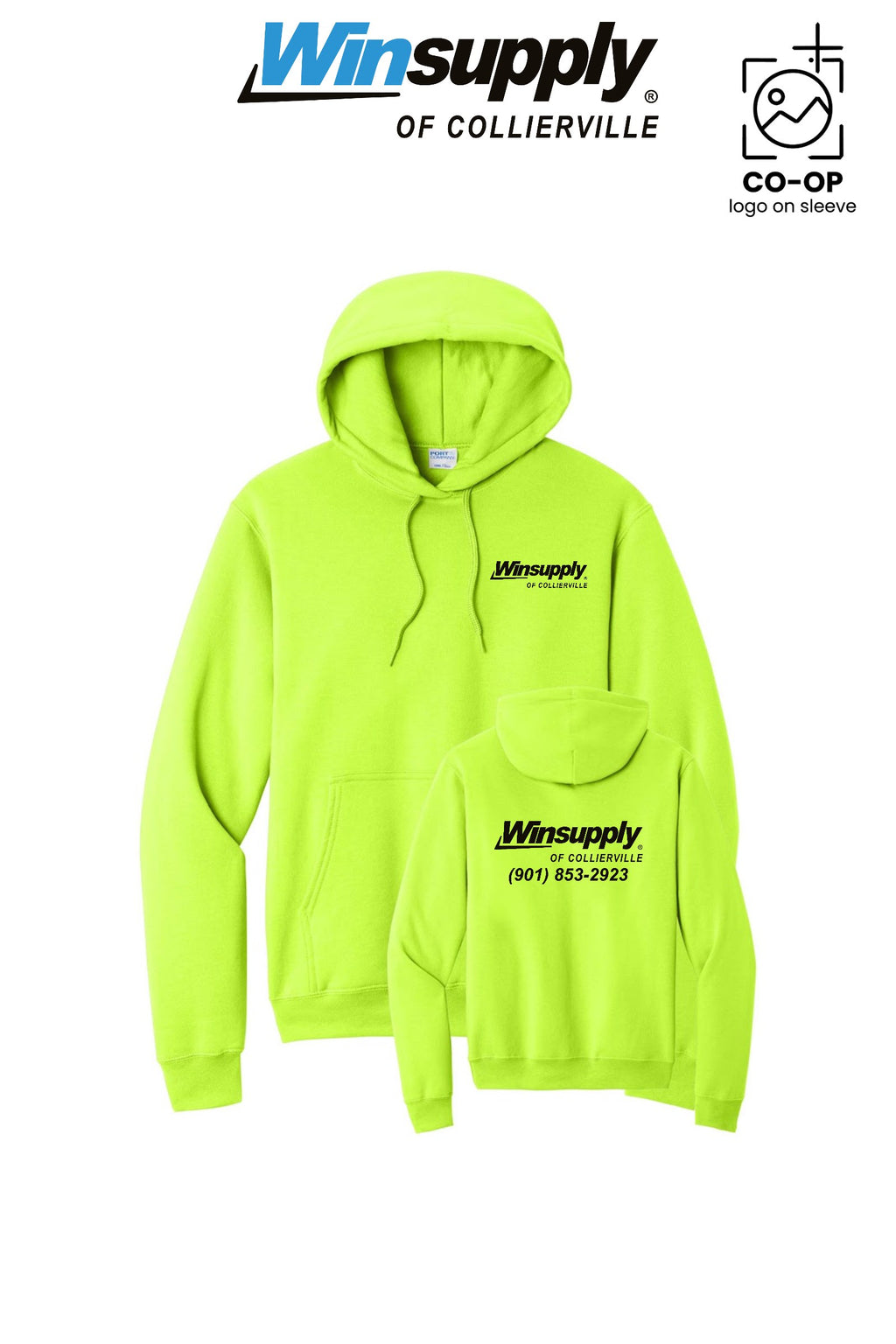 Port & Co™ Core Fleece Pullover Hooded Sweatshirt - Winsupply of Collierville
