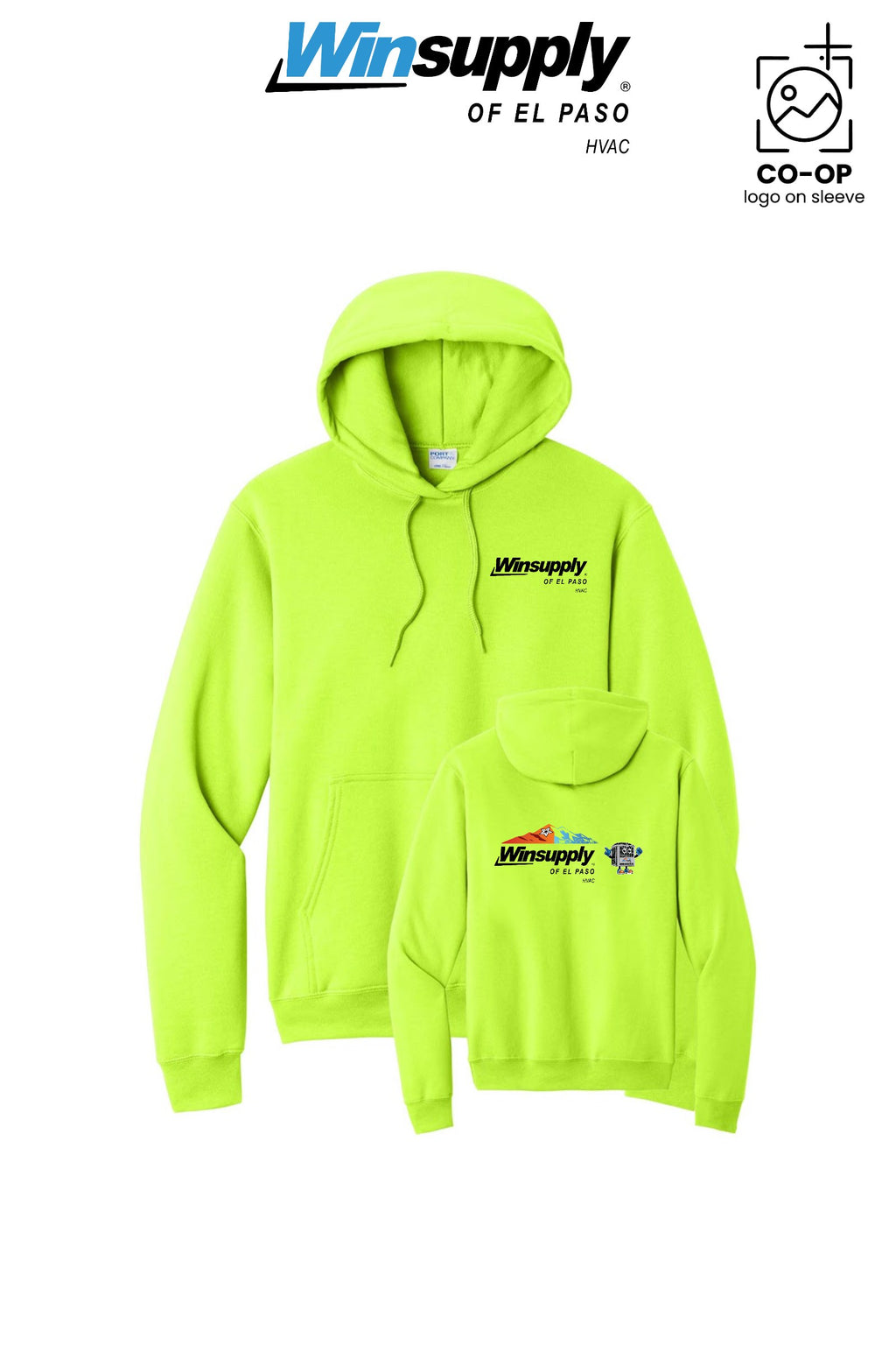 Port & Co™ Core Fleece Pullover Hooded Sweatshirt - Winsupply of El Paso