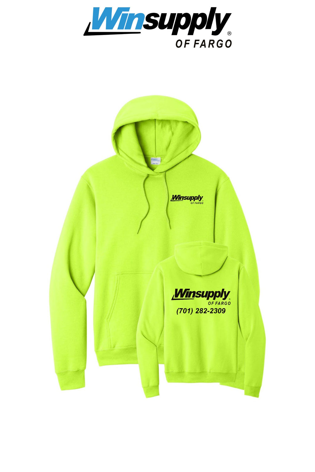 Port & Co™ Core Fleece Pullover Hooded Sweatshirt - Winsupply of Fargo