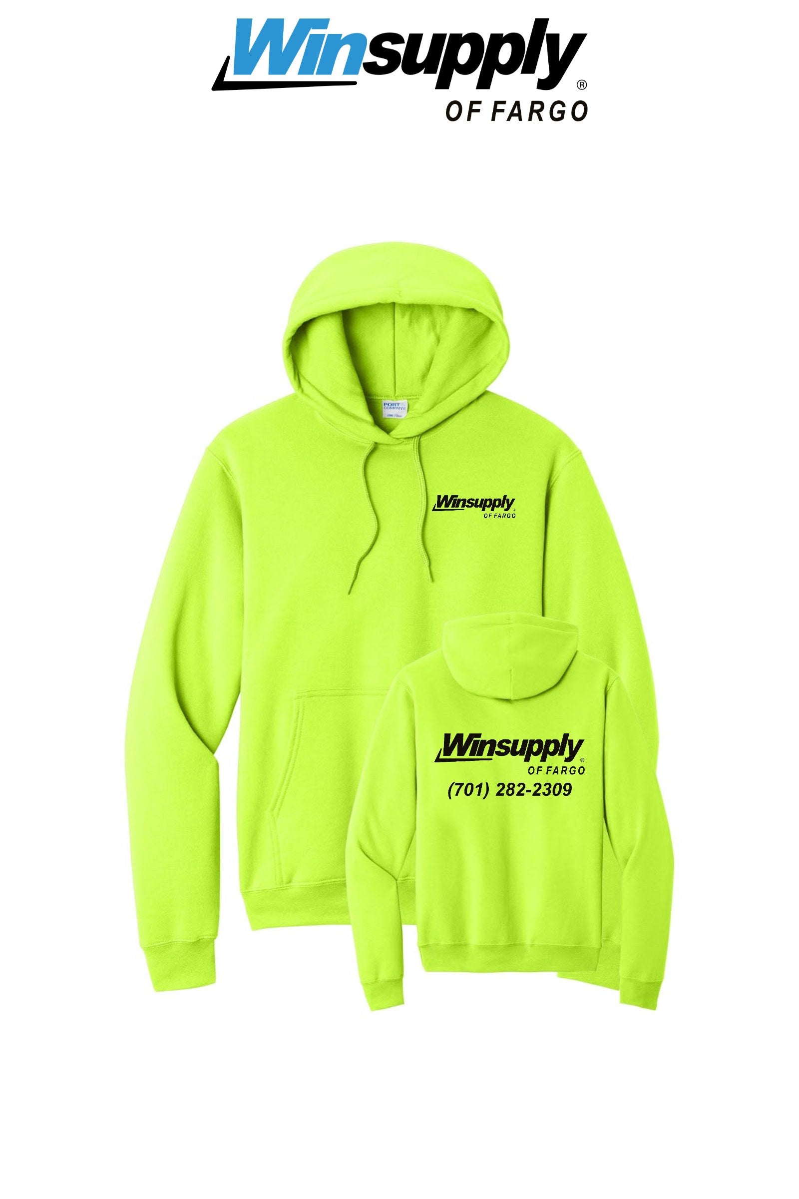 Port & Co™ Core Fleece Pullover Hooded Sweatshirt - Winsupply of Fargo