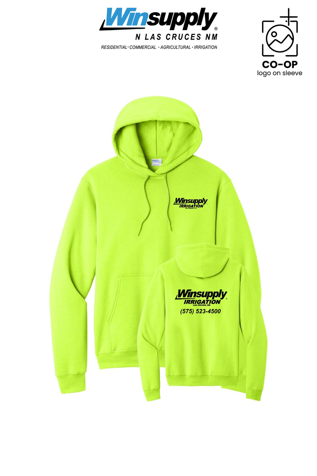 Port & Co™ Core Fleece Pullover Hooded Sweatshirt - Winsupply N Las Cruces NM