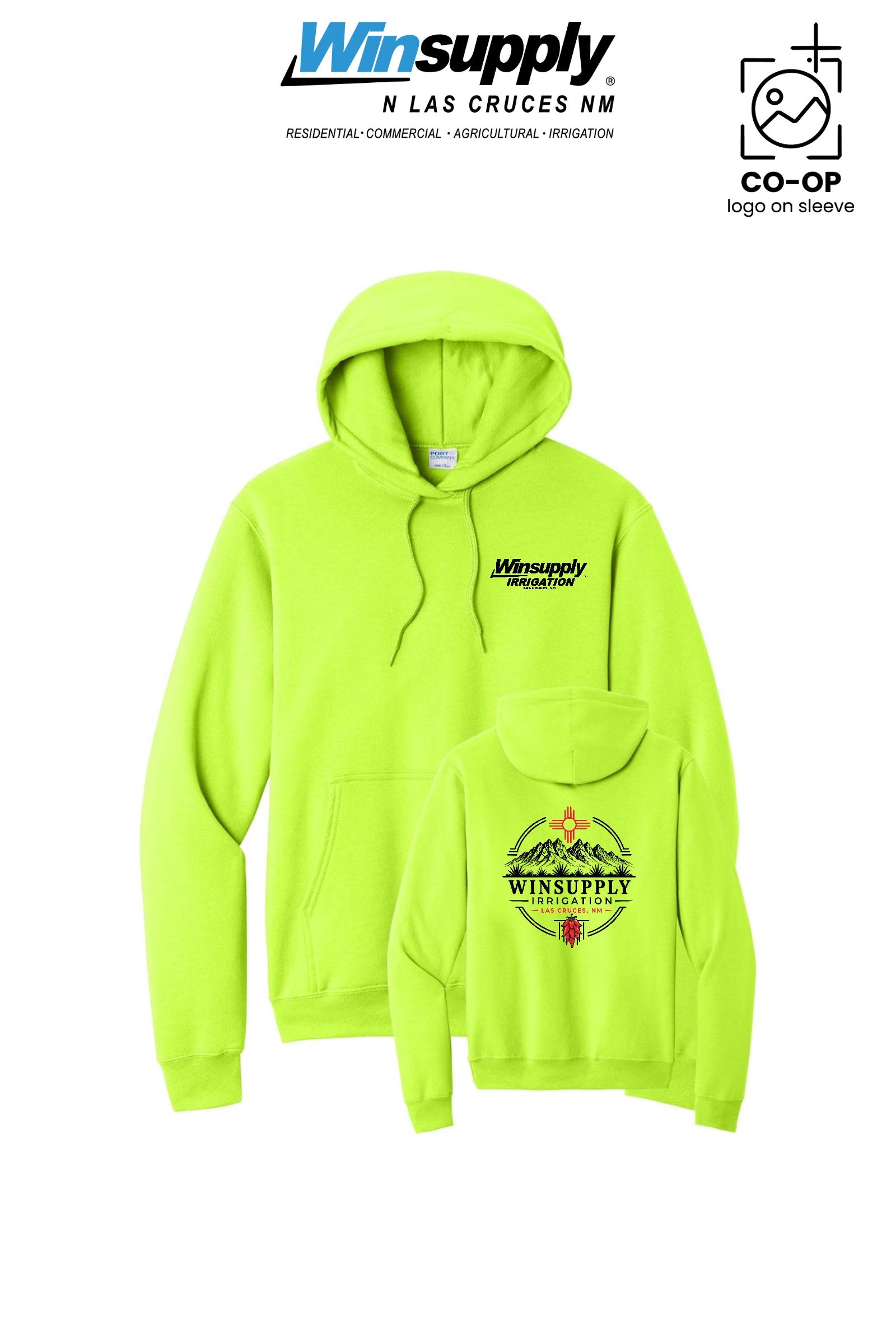 Port & Co™ Core Fleece Pullover Hooded Sweatshirt - Winsupply N Las Cruces NM
