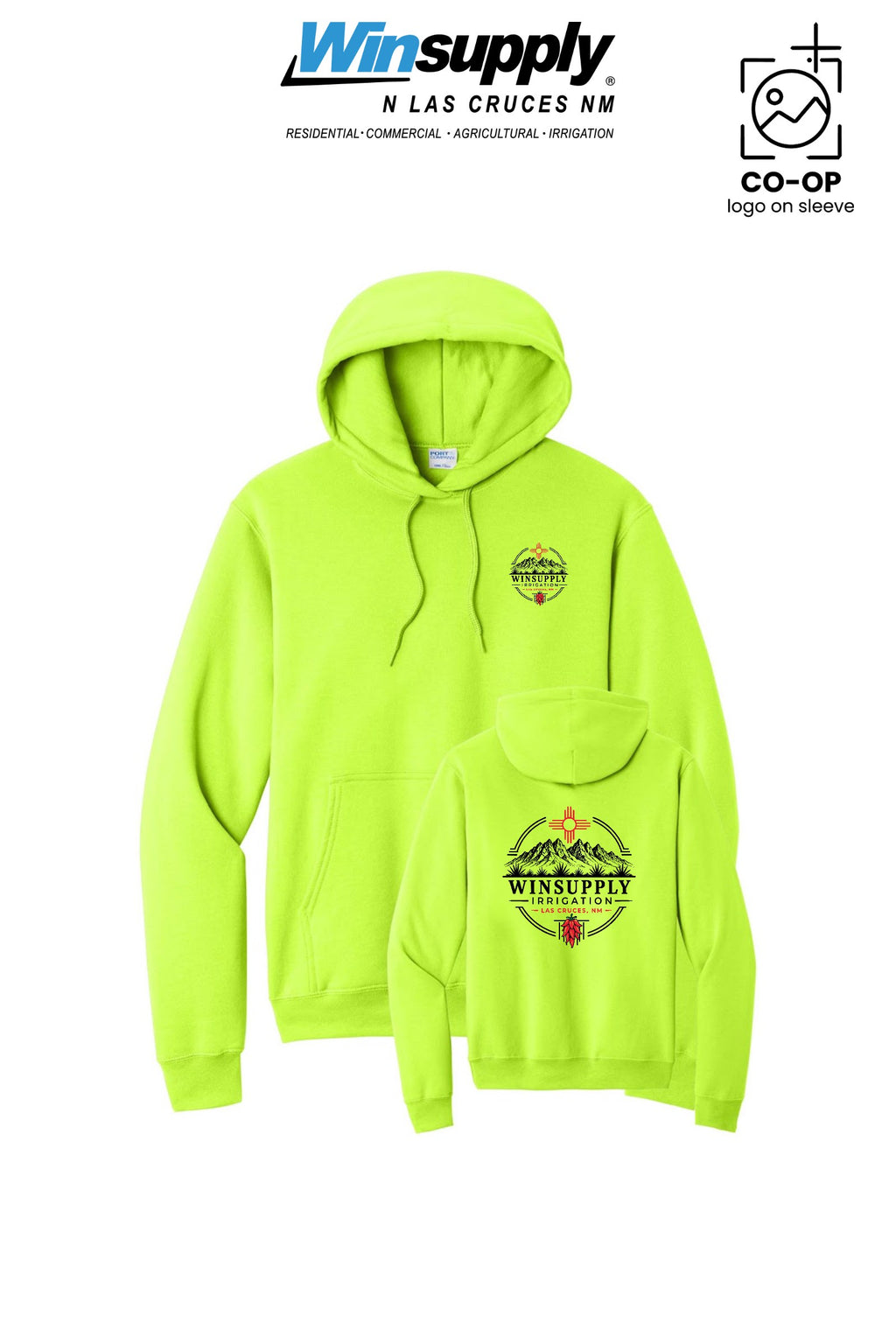 Port & Co™ Core Fleece Pullover Hooded Sweatshirt - Winsupply N Las Cruces NM