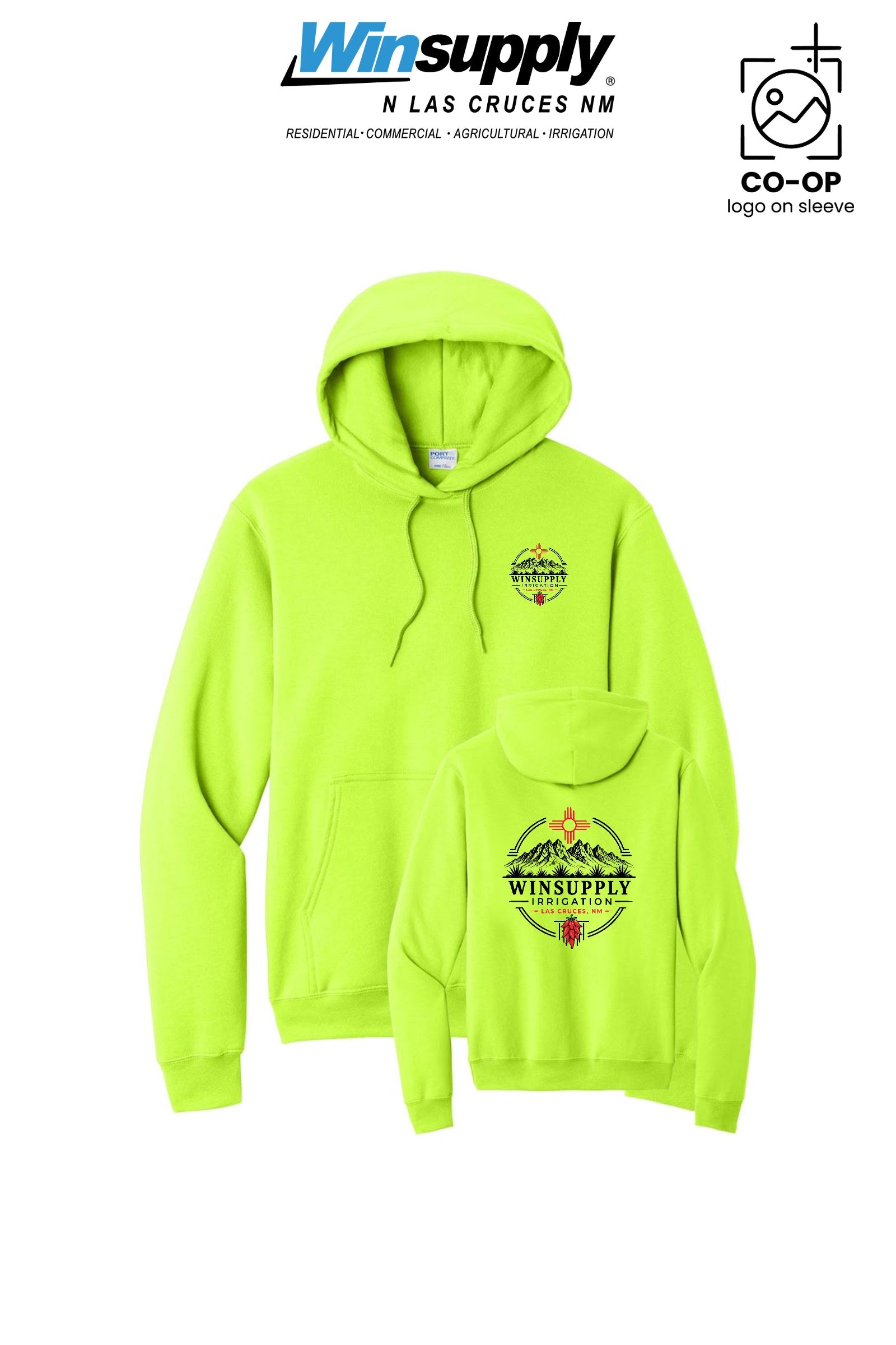 Port & Co™ Core Fleece Pullover Hooded Sweatshirt - Winsupply N Las Cruces NM