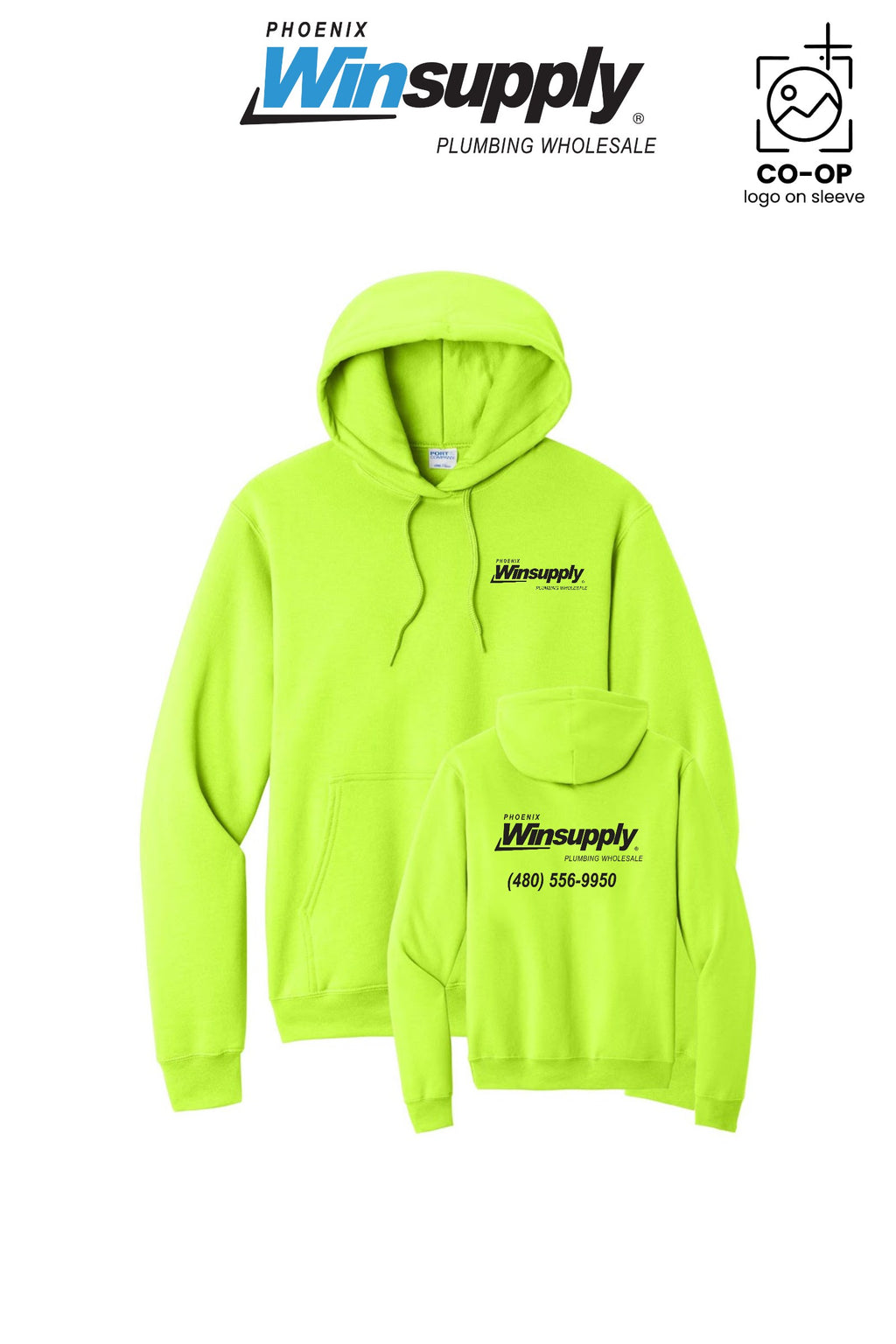 Port & Co™ Core Fleece Pullover Hooded Sweatshirt - Phoenix Winsupply