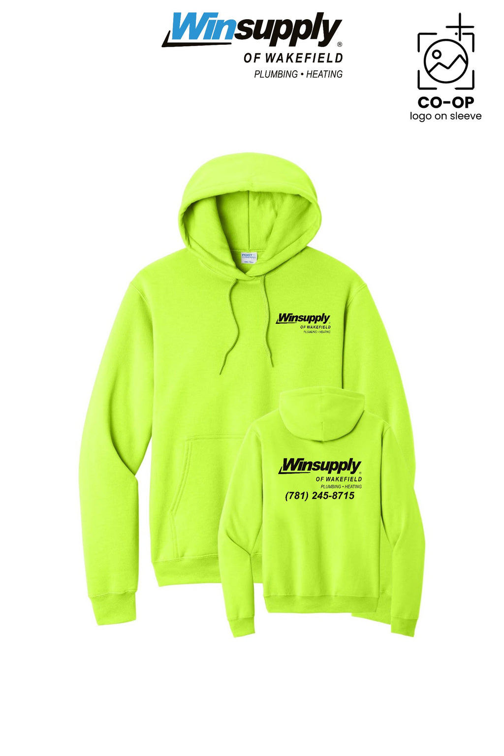 Port & Co™ Core Fleece Pullover Hooded Sweatshirt - Winsupply of Wakefield