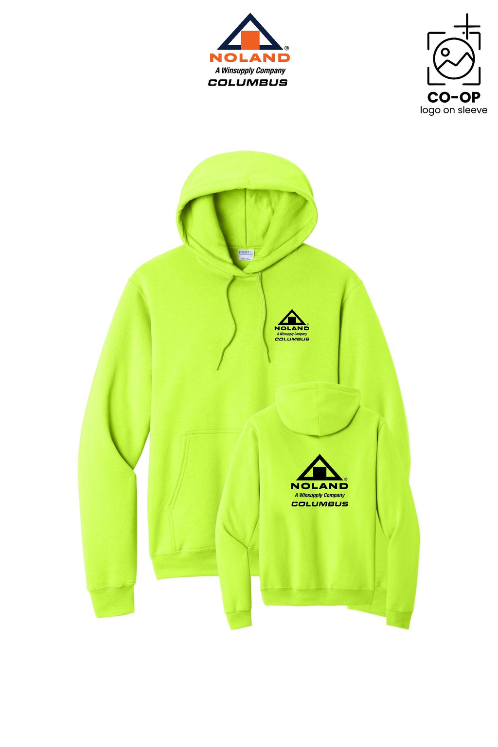 Port & Co™ Core Fleece Pullover Hooded Sweatshirt - Columbus Noland
