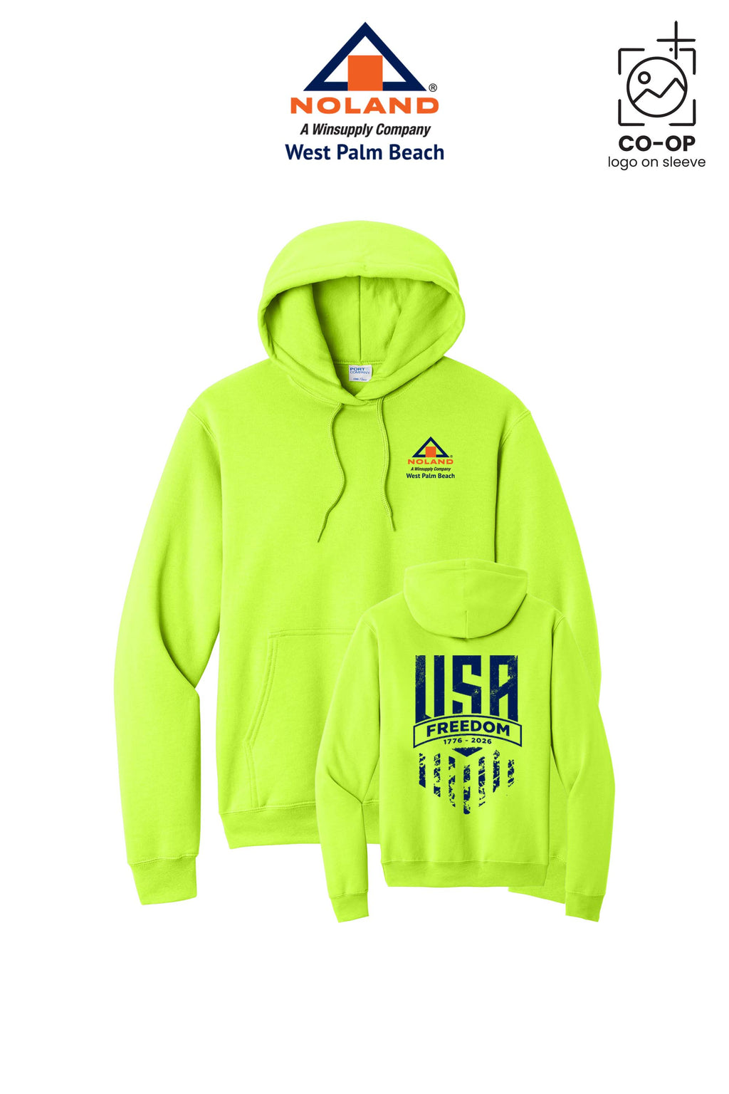 Port & Co™ Core Fleece Pullover Hooded Sweatshirt - Noland West Palm Beach
