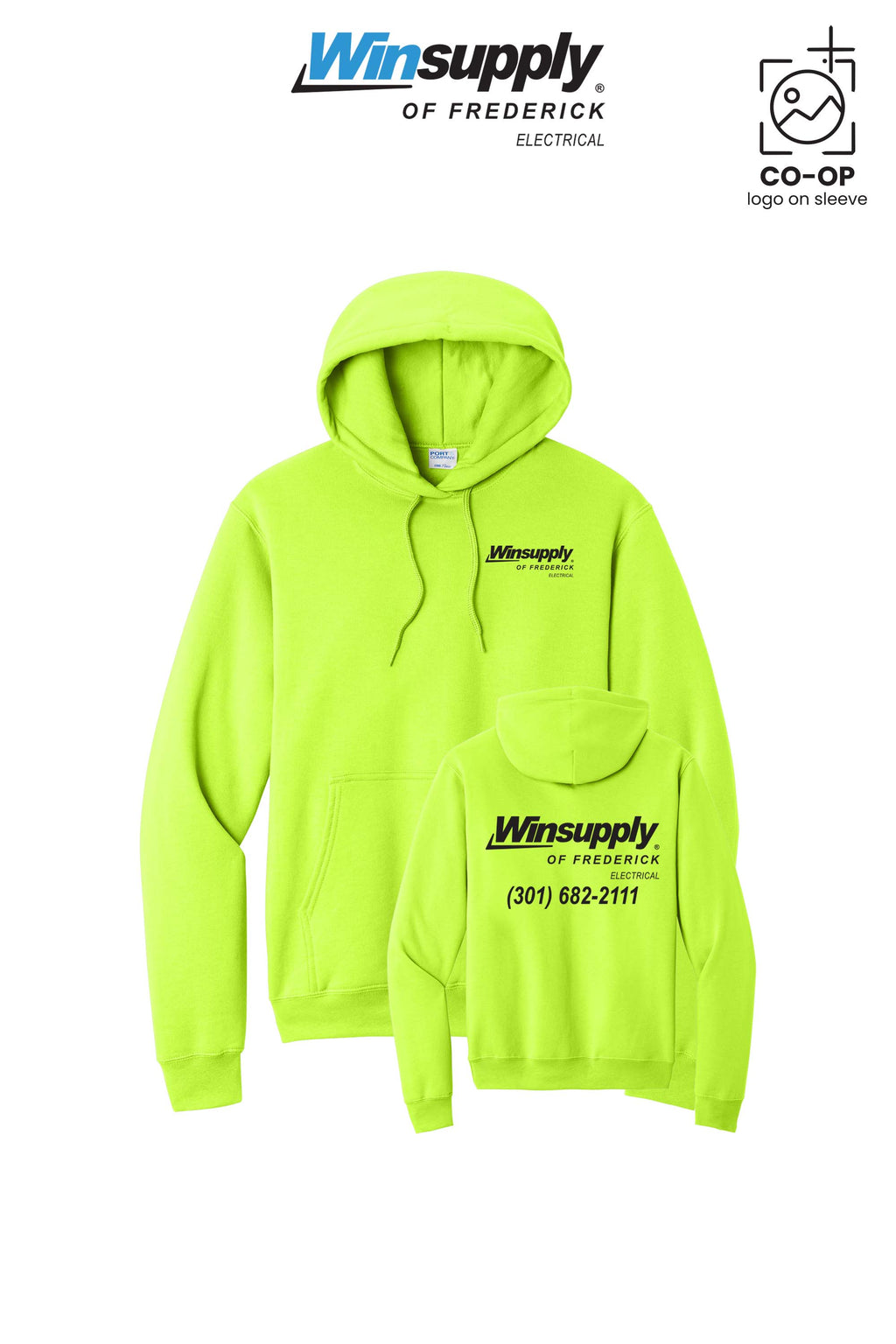 Port & Co™ Core Fleece Pullover Hooded Sweatshirt - Winsupply of Frederick