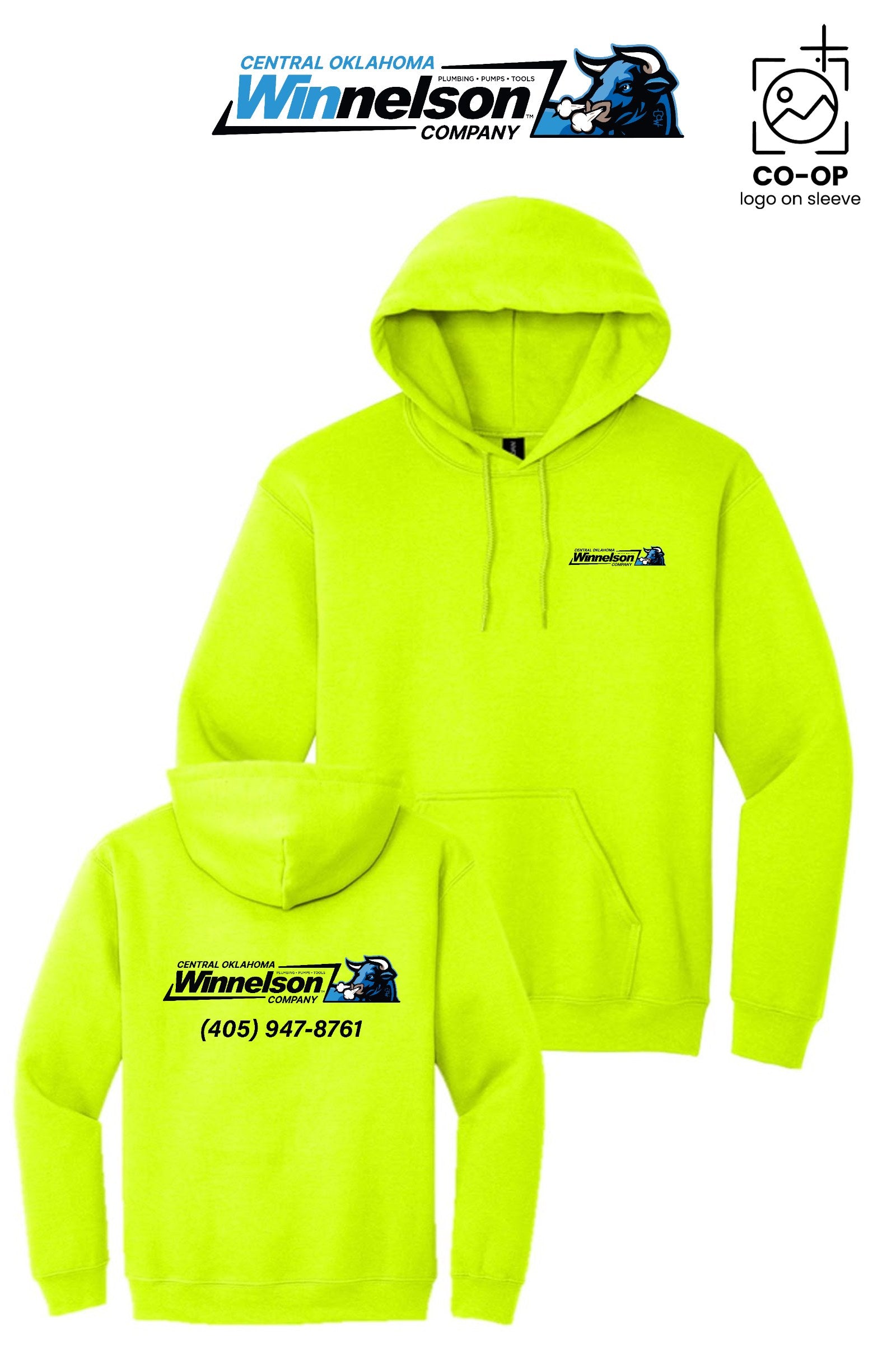 Port & Co™ Core Fleece Pullover Hooded Sweatshirt - Winnelson Central Oklahoma