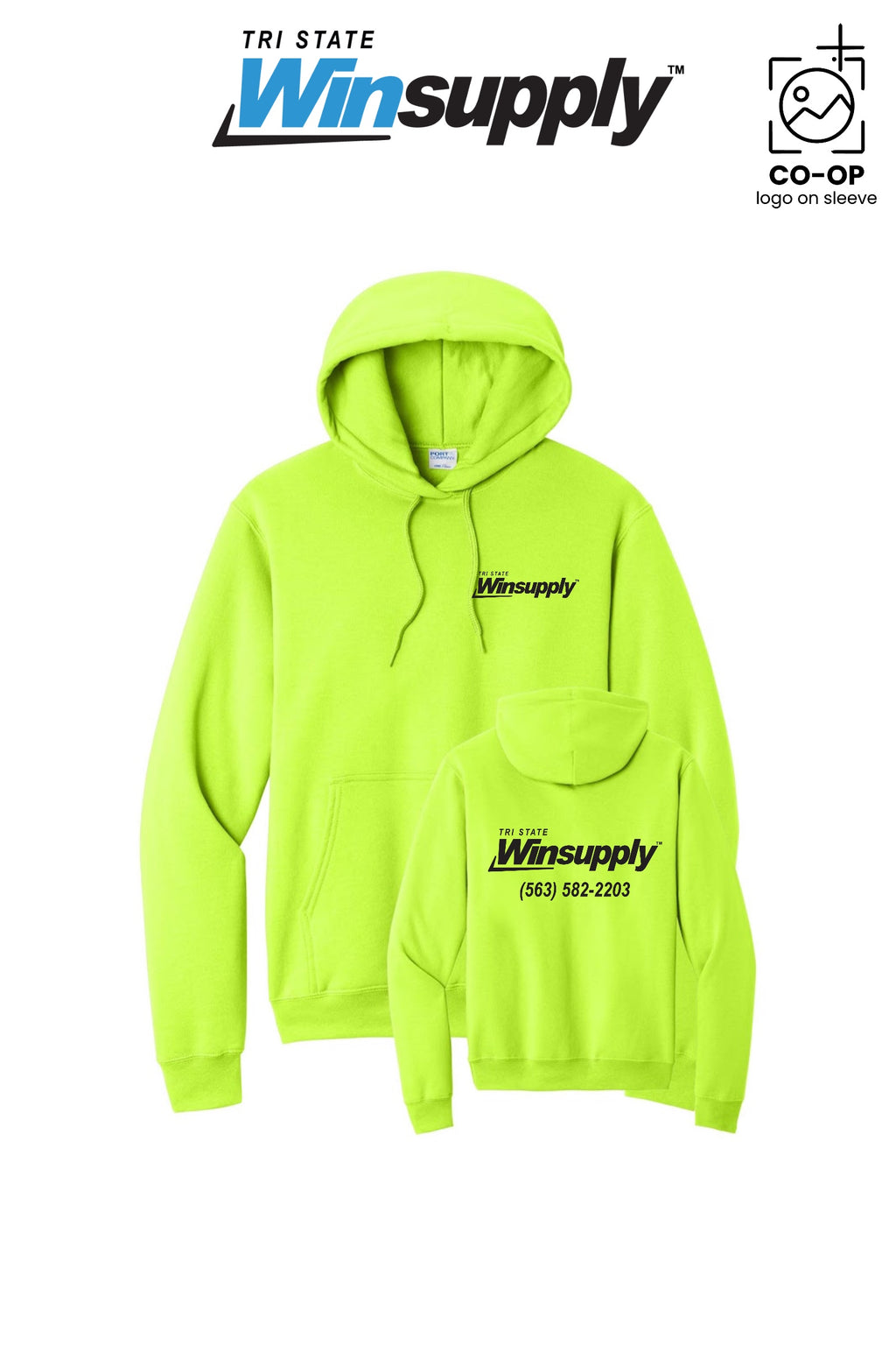Port & Co™ Core Fleece Pullover Hooded Sweatshirt - Tri-State Winsupply