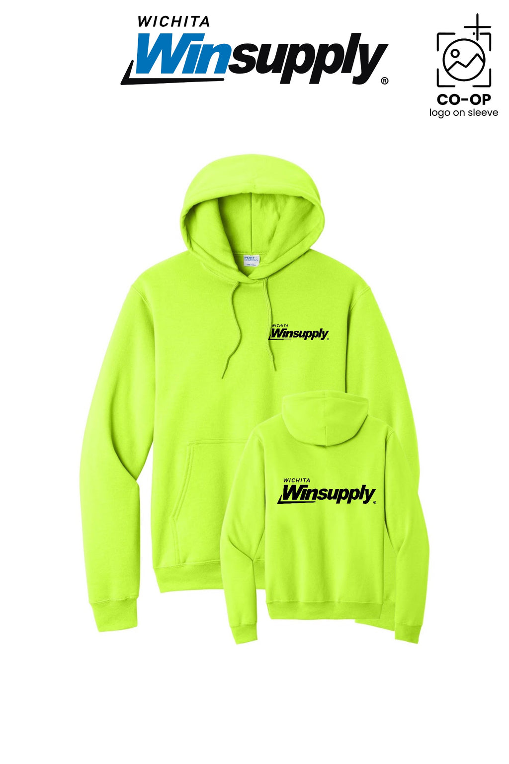 Port & Co™ Core Fleece Pullover Hooded Sweatshirt - Wichita Winsupply