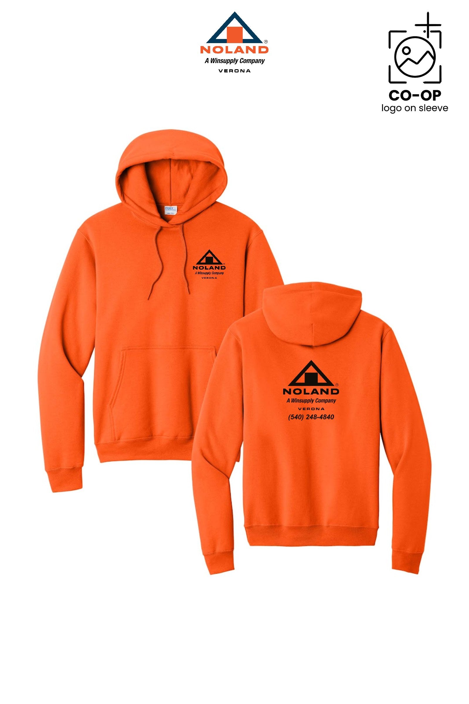 Port & Co™ Core Fleece Pullover Hooded Sweatshirt - Verona Noland
