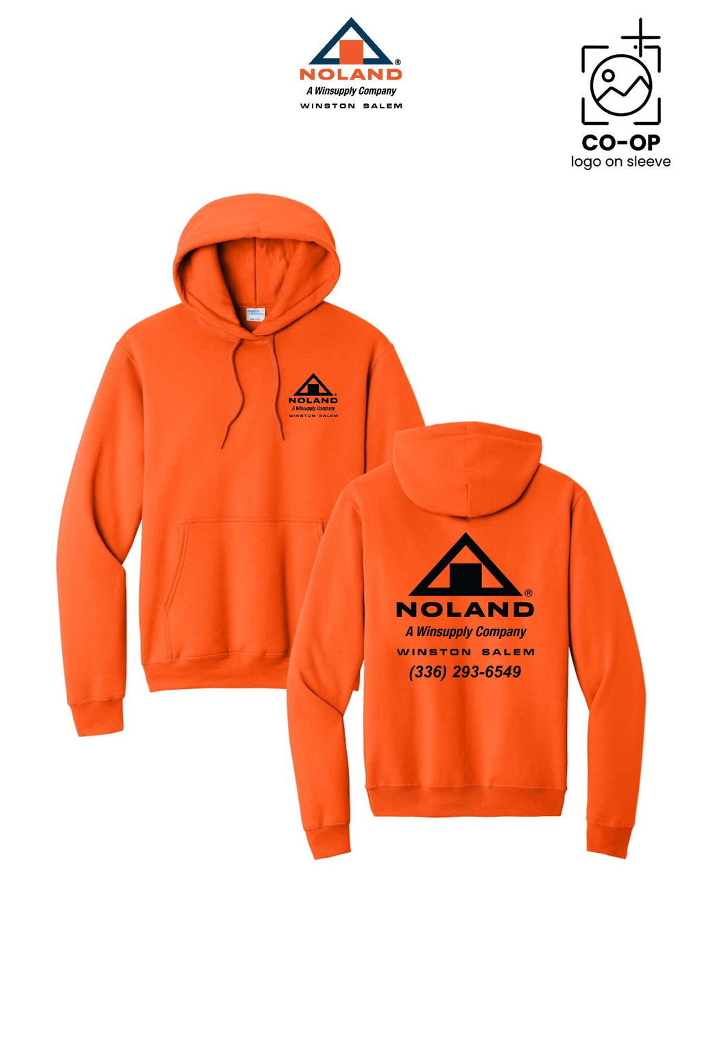 Port & Co™ Core Fleece Pullover Hooded Sweatshirt - Winston Salem Noland
