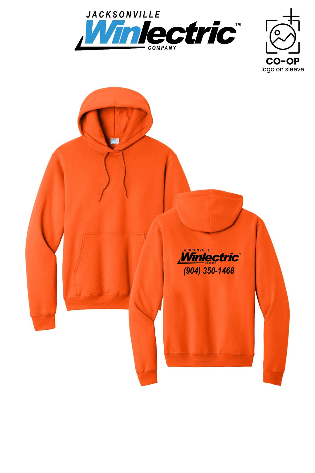 Port & Co™ Core Fleece Pullover Hooded Sweatshirt - Jacksonville Winlectric