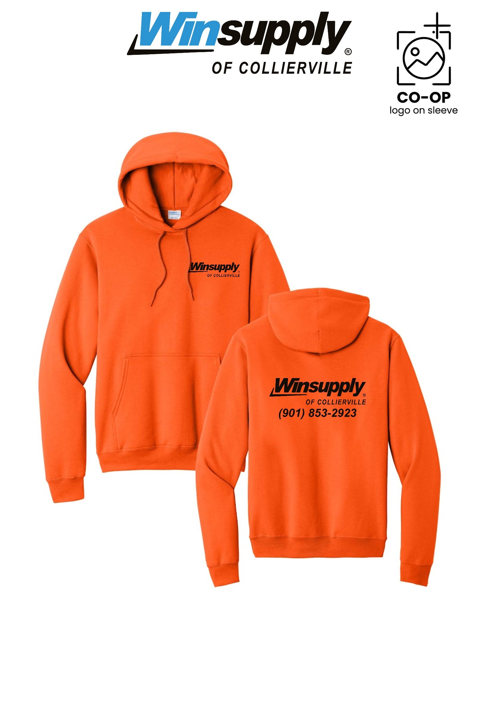 Port & Co™ Core Fleece Pullover Hooded Sweatshirt - Winston Salem Noland