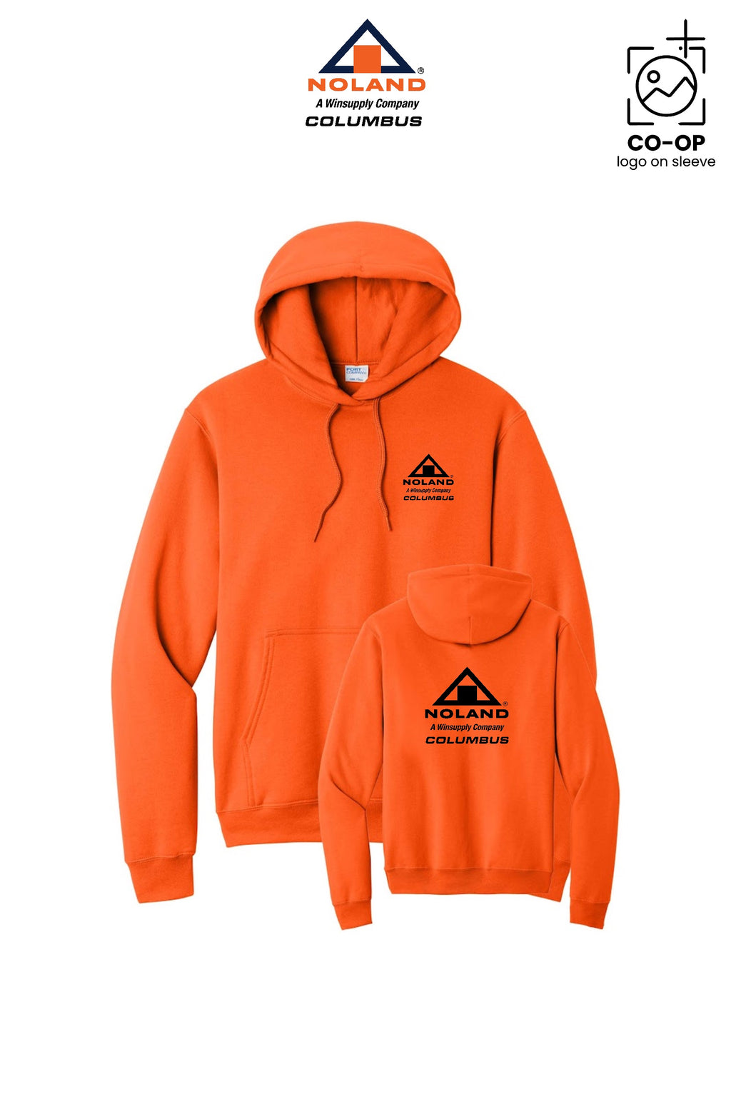 Port & Co™ Core Fleece Pullover Hooded Sweatshirt - Columbus Noland