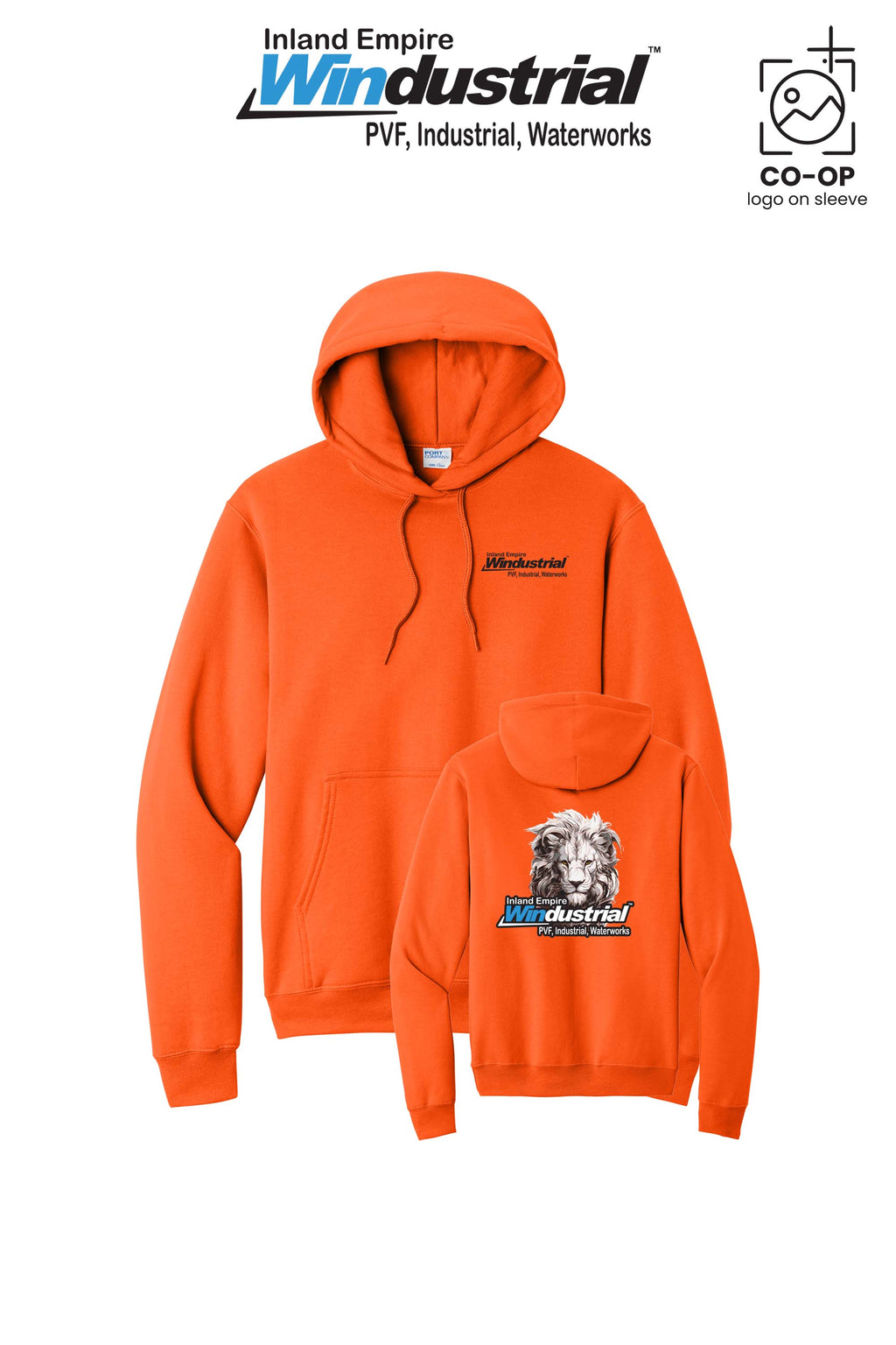 Port & Co™ Core Fleece Pullover Hooded Sweatshirt - Inland Empire Windustrial