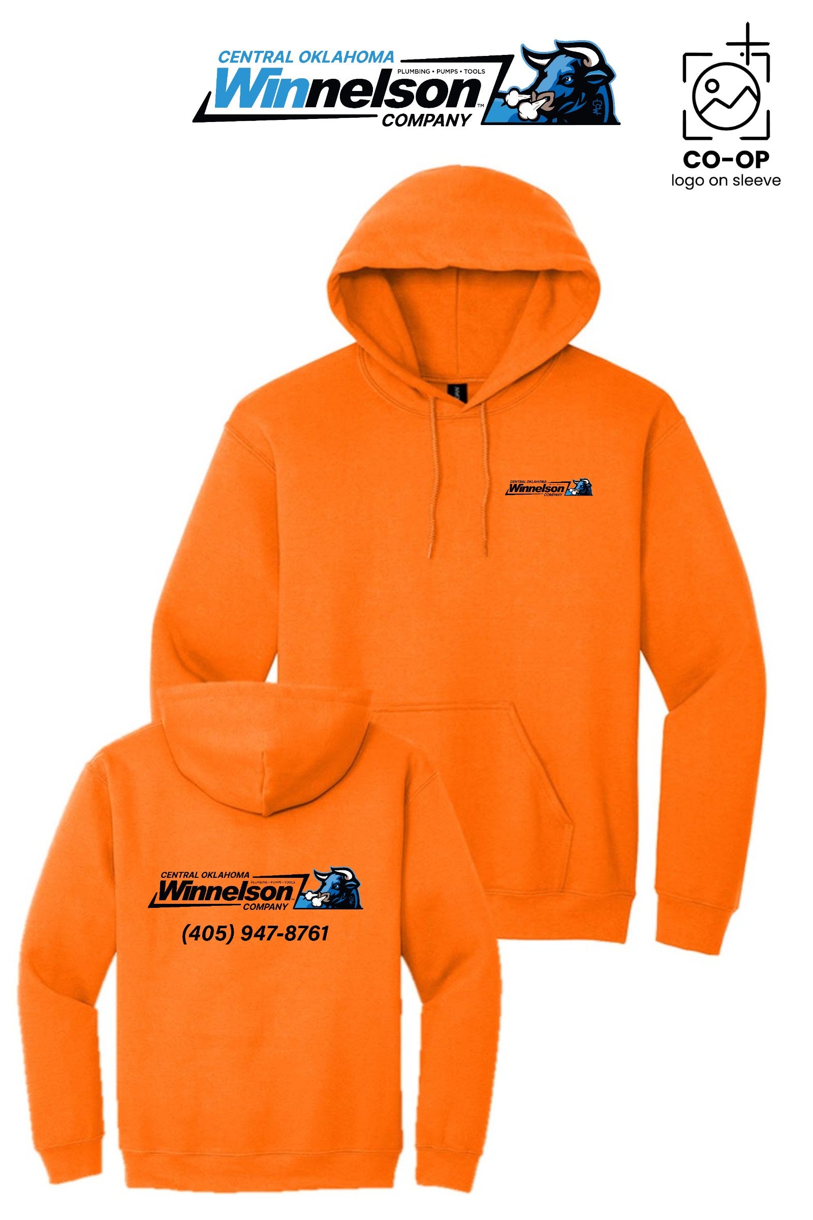 Port & Co™ Core Fleece Pullover Hooded Sweatshirt - Winnelson Central Oklahoma