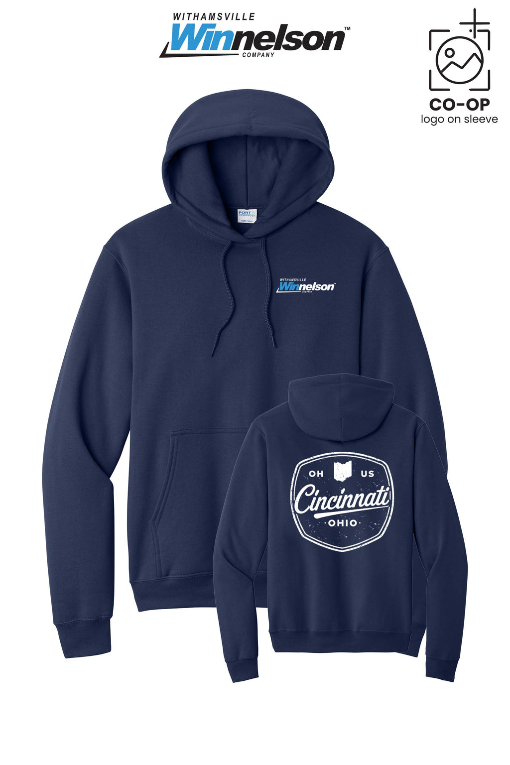 Port & Co™ Core Fleece Pullover Hooded Sweatshirt - Withamsville Winnelson